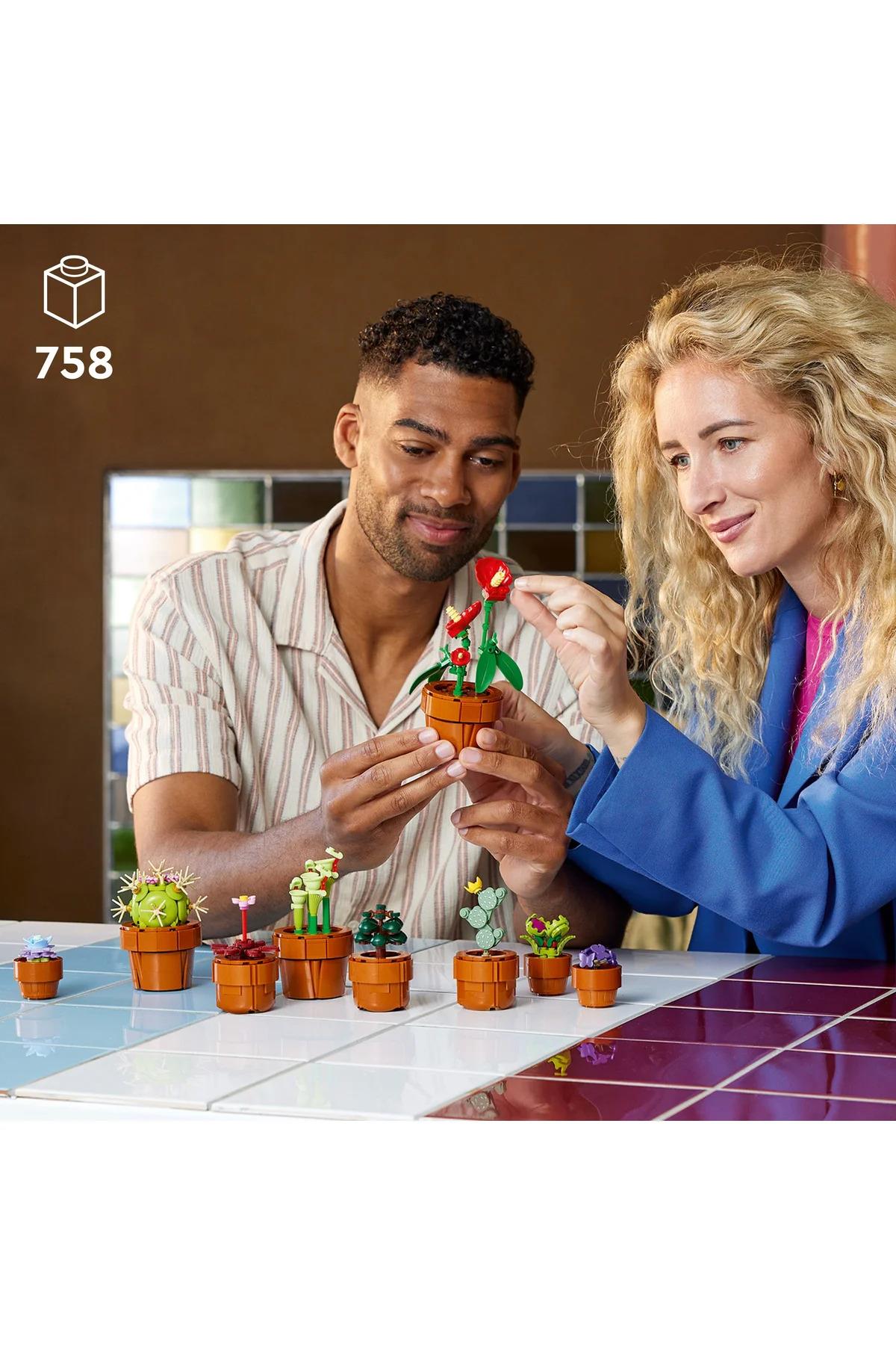 ® Botanicals Minik Bitkiler 10329 - 18+ Yaratıcı Model Yapım Seti (758Parça)-Lego