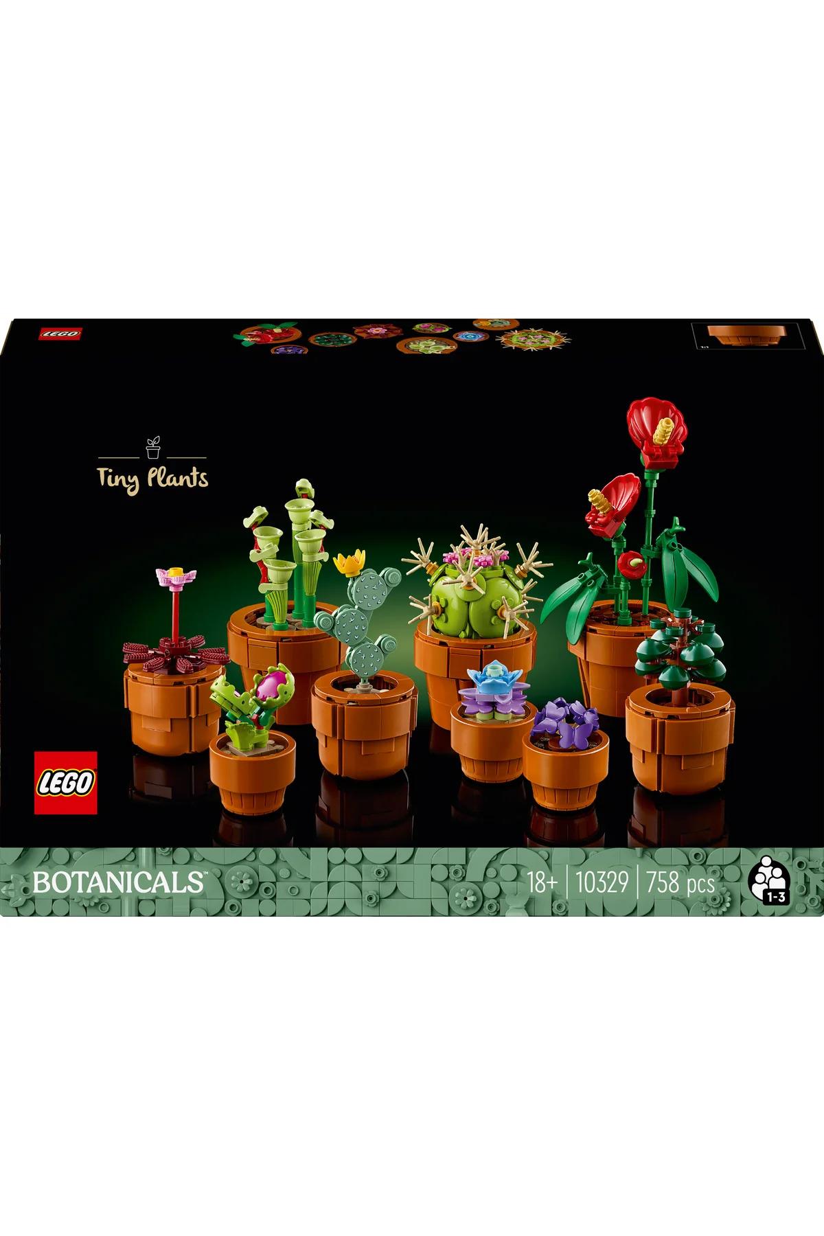 ® Botanicals Minik Bitkiler 10329 - 18+ Yaratıcı Model Yapım Seti (758Parça)-Lego