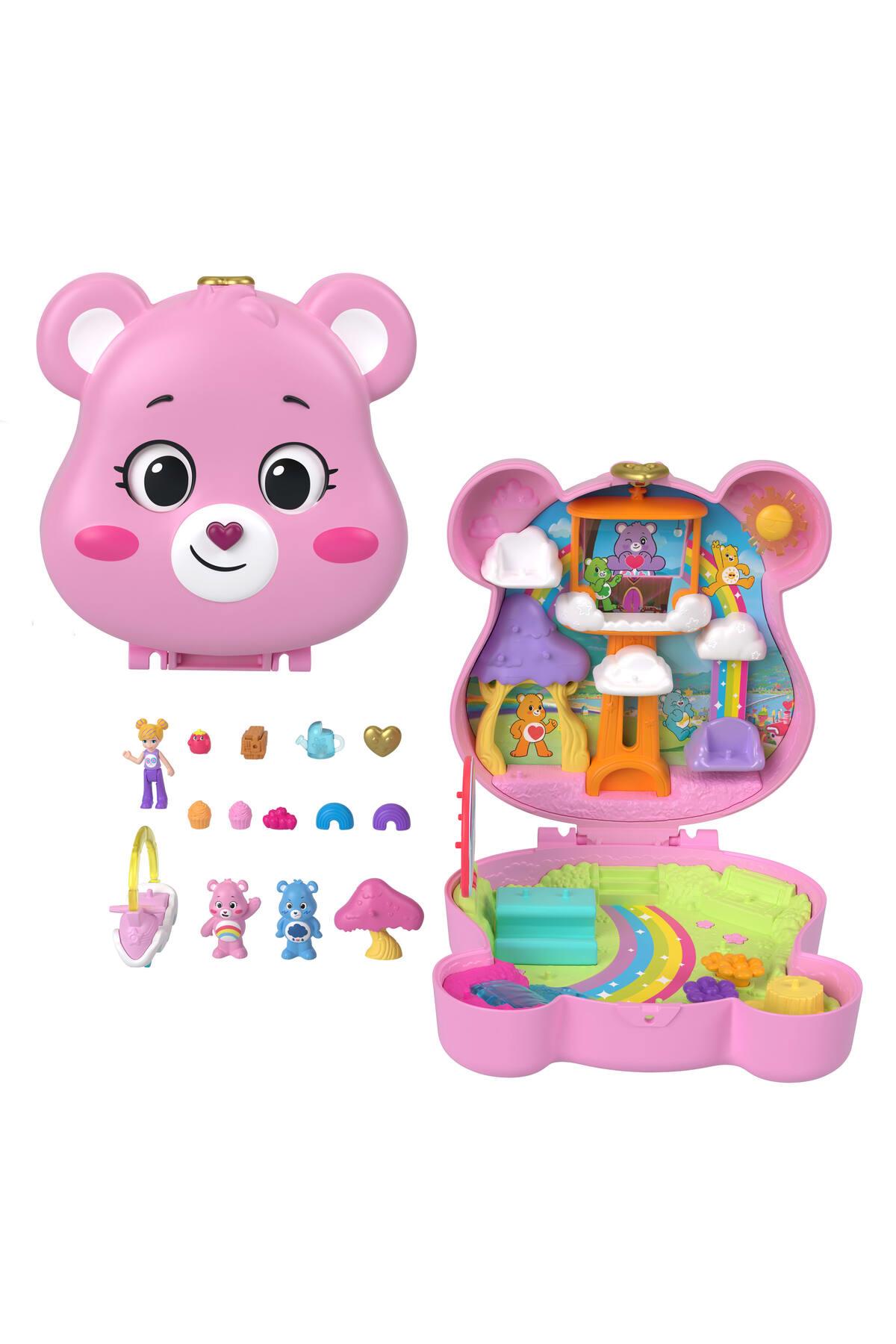 ™ Care Bears Mikro Oyun Seti, oyuncak araba ve temalı aksesuarlar JCC14-Çeşitli Figürler