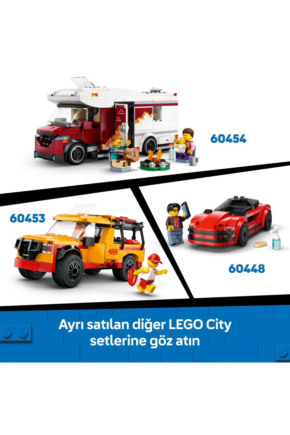 ® City 4x4 Arazi Dağ Arabası 60447 - 6+ Çocuklar için Yaratıcı Oyuncak Yapım Seti (221 P)-Lego
