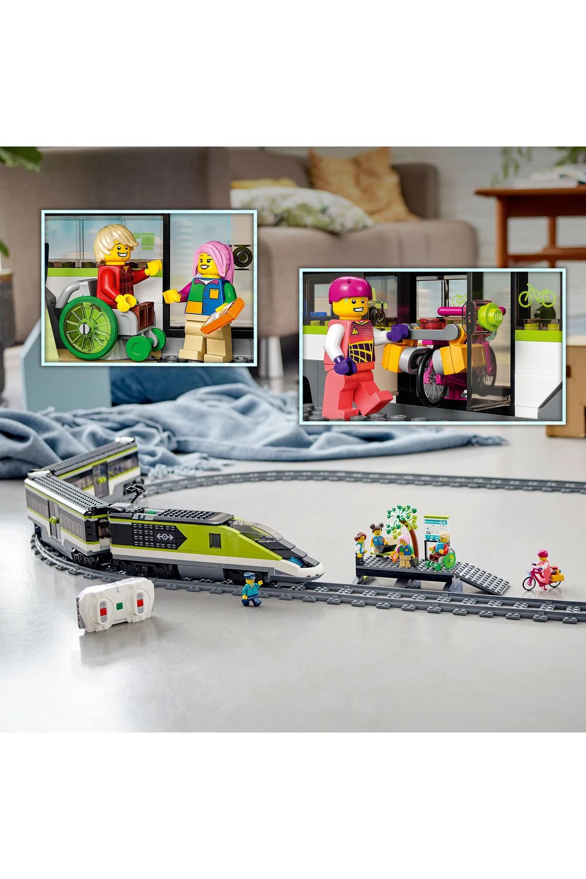 ® City Ekspres Yolcu Treni 60337 - 7+ Yaratıcı Oyuncak Yapım Seti (764Parça)-Lego