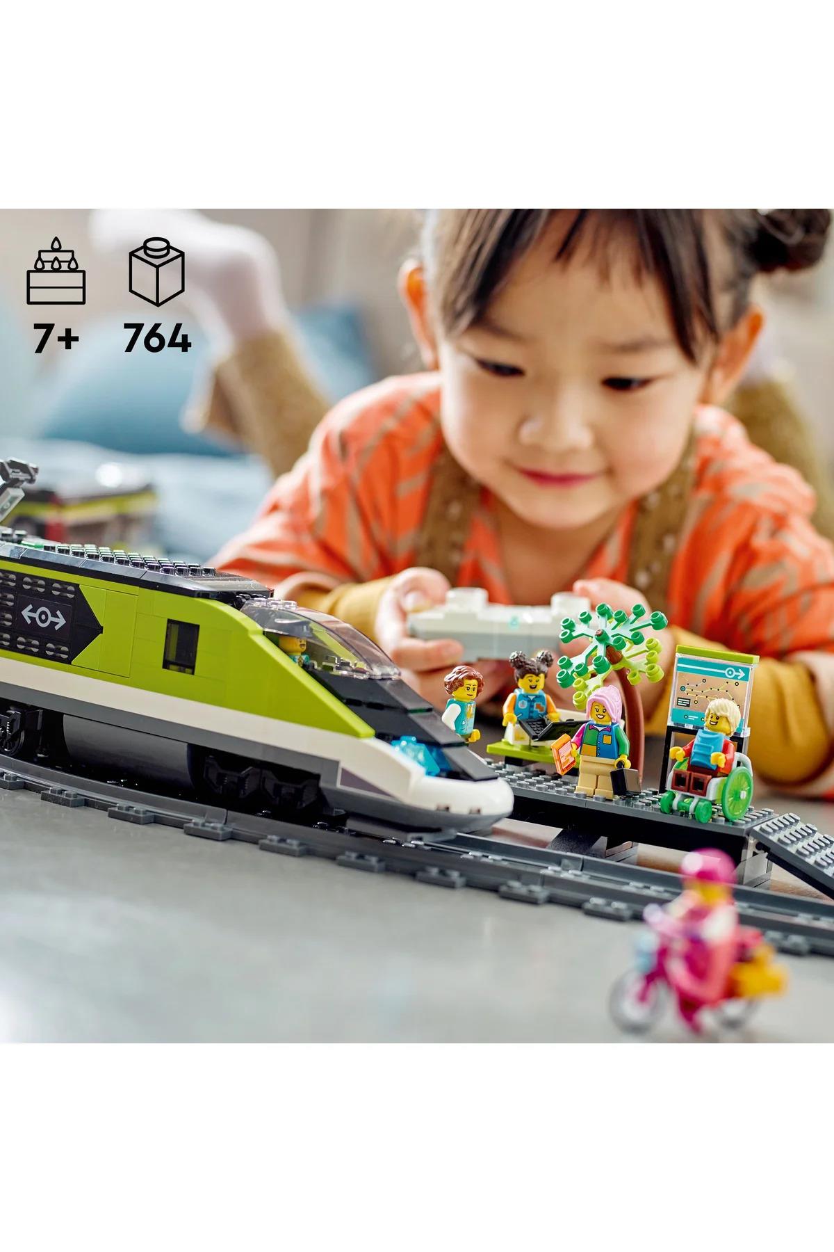 ® City Ekspres Yolcu Treni 60337 - 7+ Yaratıcı Oyuncak Yapım Seti (764Parça)-Lego