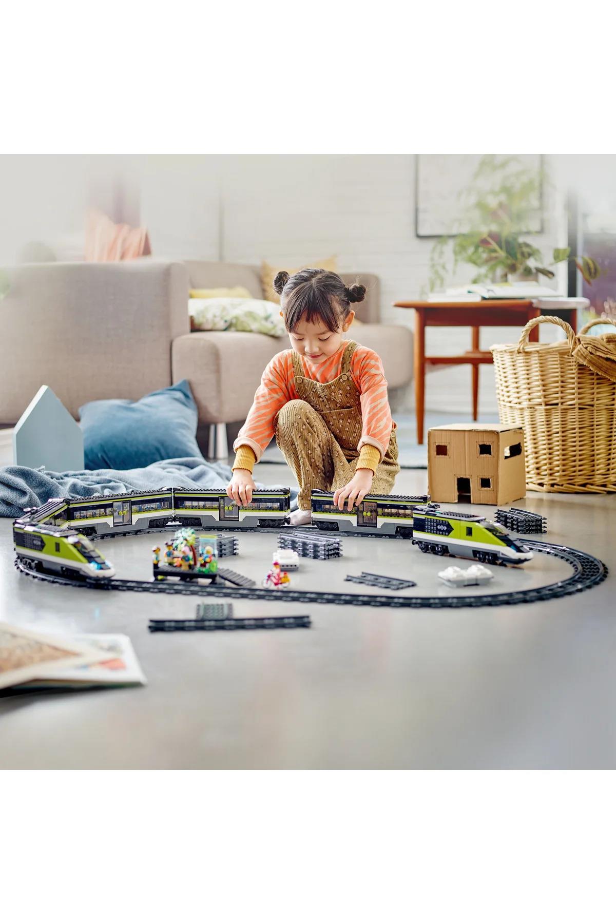 ® City Ekspres Yolcu Treni 60337 - 7+ Yaratıcı Oyuncak Yapım Seti (764Parça)-Lego