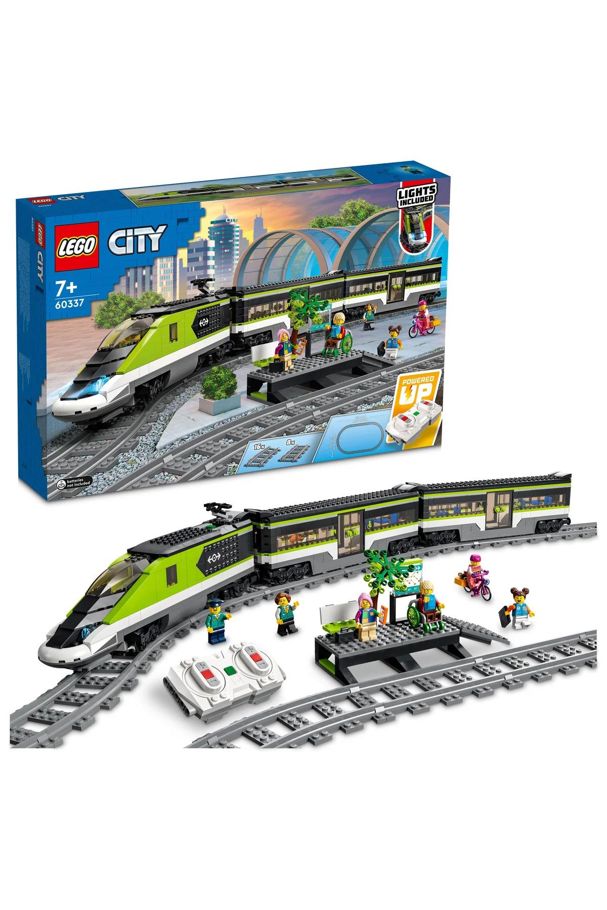 ® City Ekspres Yolcu Treni 60337 - 7+ Yaratıcı Oyuncak Yapım Seti (764Parça)-Lego