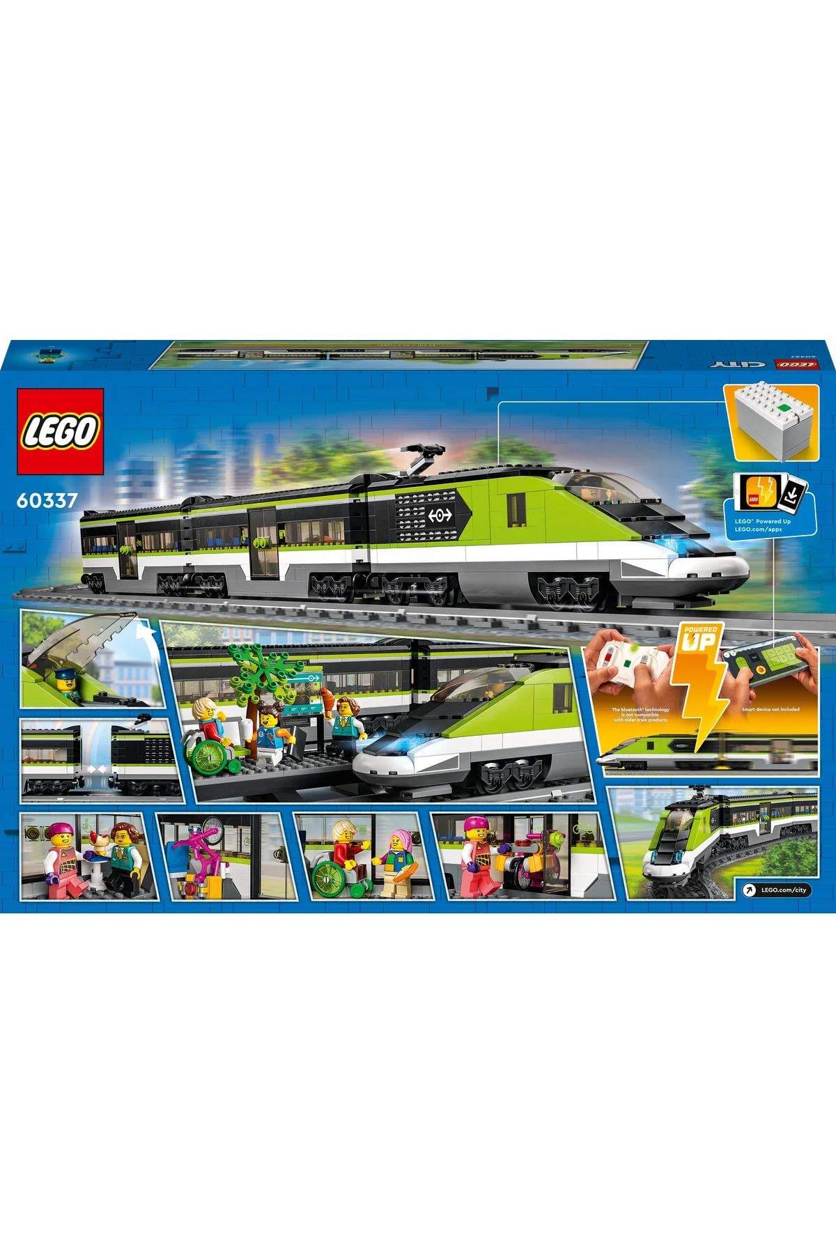 ® City Ekspres Yolcu Treni 60337 - 7+ Yaratıcı Oyuncak Yapım Seti (764Parça)-Lego
