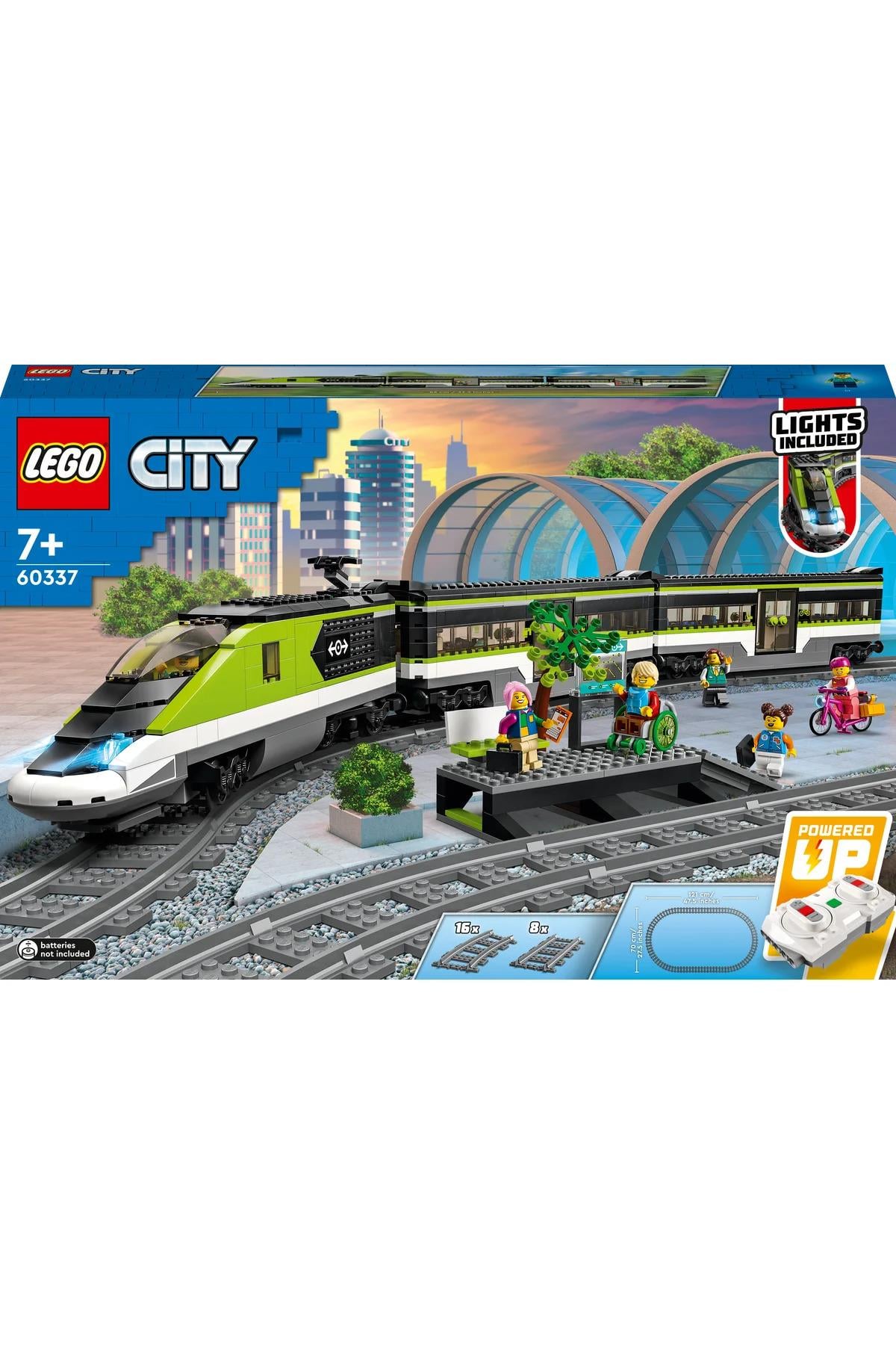 ® City Ekspres Yolcu Treni 60337 - 7+ Yaratıcı Oyuncak Yapım Seti (764Parça)-Lego