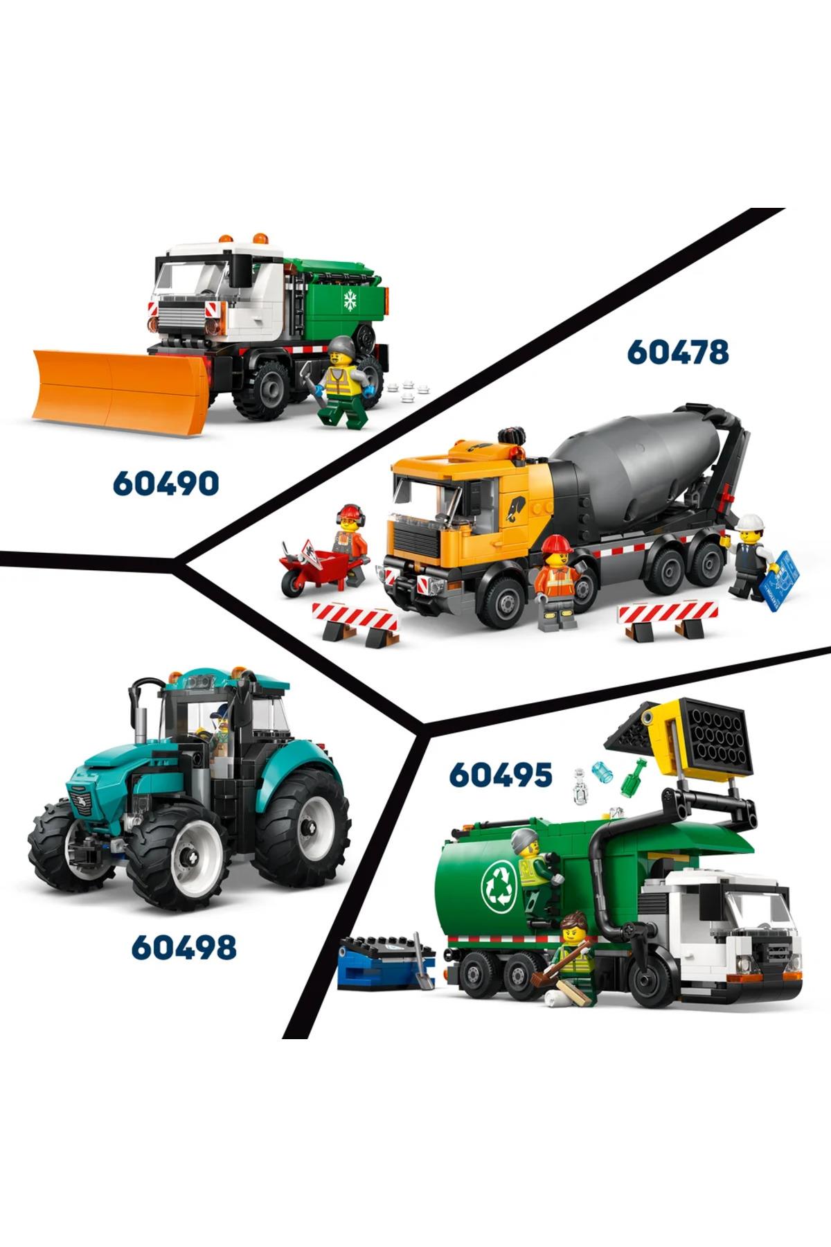 ® City Jet, Arabaya Karşı 60489 - 6+ Yaratıcı Oyuncak Yapım Seti (259 Parça)-Lego