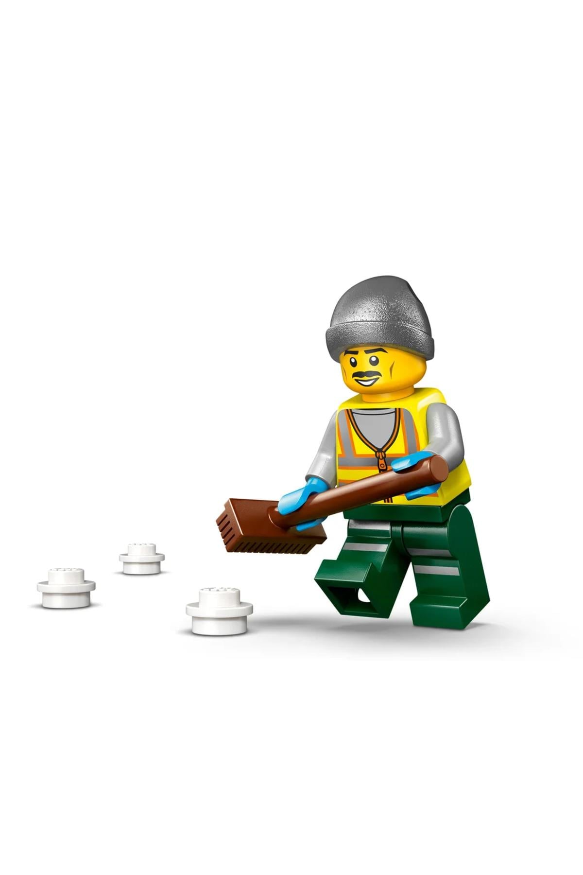 ® City Kar Küreme Aracı 60490 - 6+ Yaratıcı Oyuncak Yapım Seti (263 Parça)-Lego