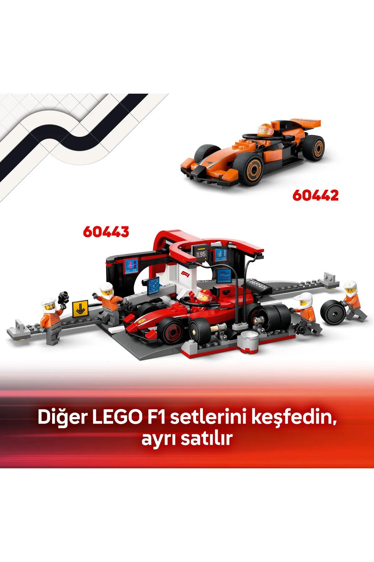 ® City RB20 ve AMR24 F1® Arabalı F1® Kamyonu 60445 - 8+ Yaratıcı Oyuncak Yapım Seti (1086)-Lego