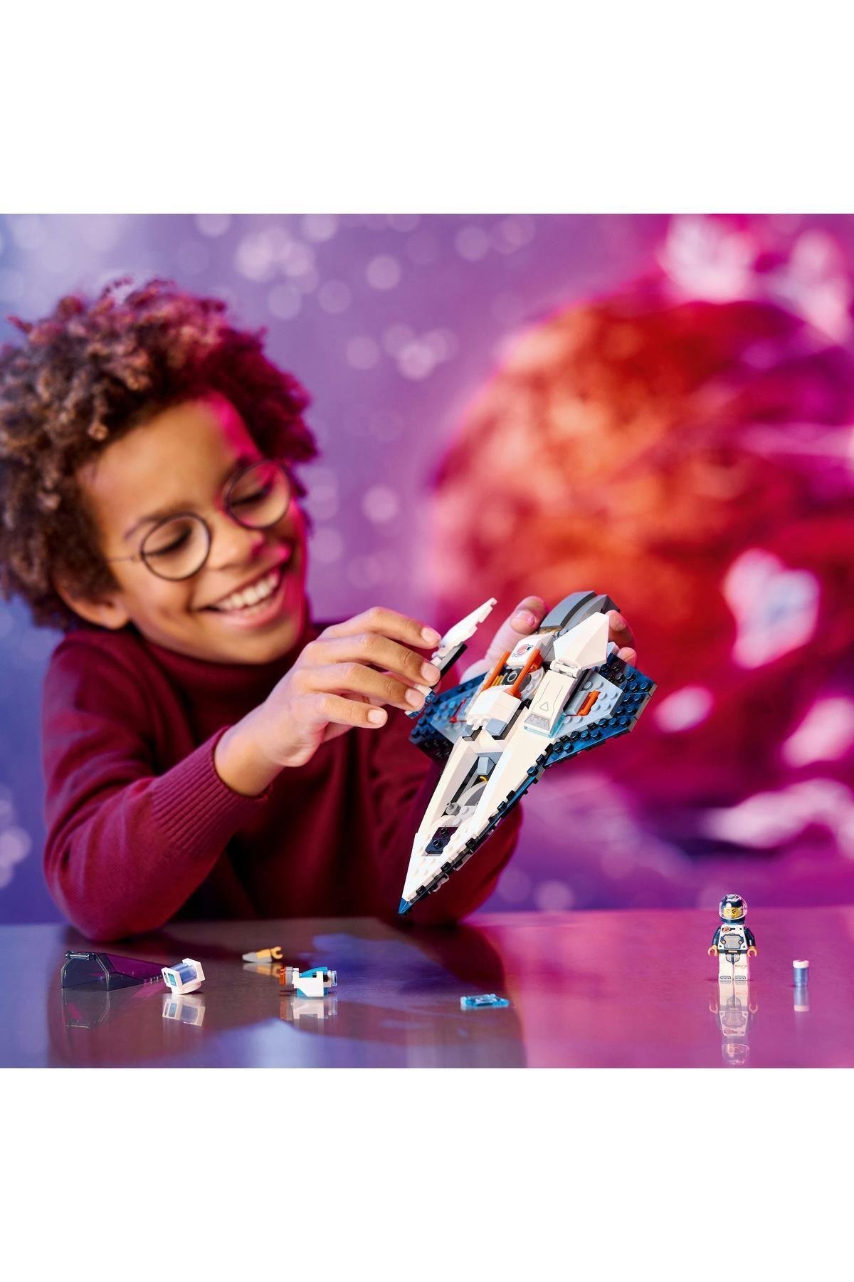 ® City Yıldızlararası Uzay Gemisi 60430  - 6 Yaş ve Üzeri İçin Yapım Seti (240 Parça)-Lego