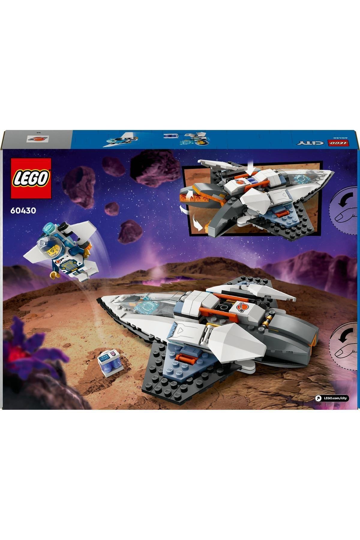 ® City Yıldızlararası Uzay Gemisi 60430  - 6 Yaş ve Üzeri İçin Yapım Seti (240 Parça)-Lego