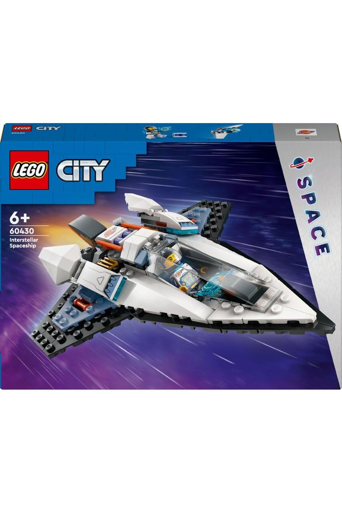 ® City Yıldızlararası Uzay Gemisi 60430  - 6 Yaş ve Üzeri İçin Yapım Seti (240 Parça)-Lego