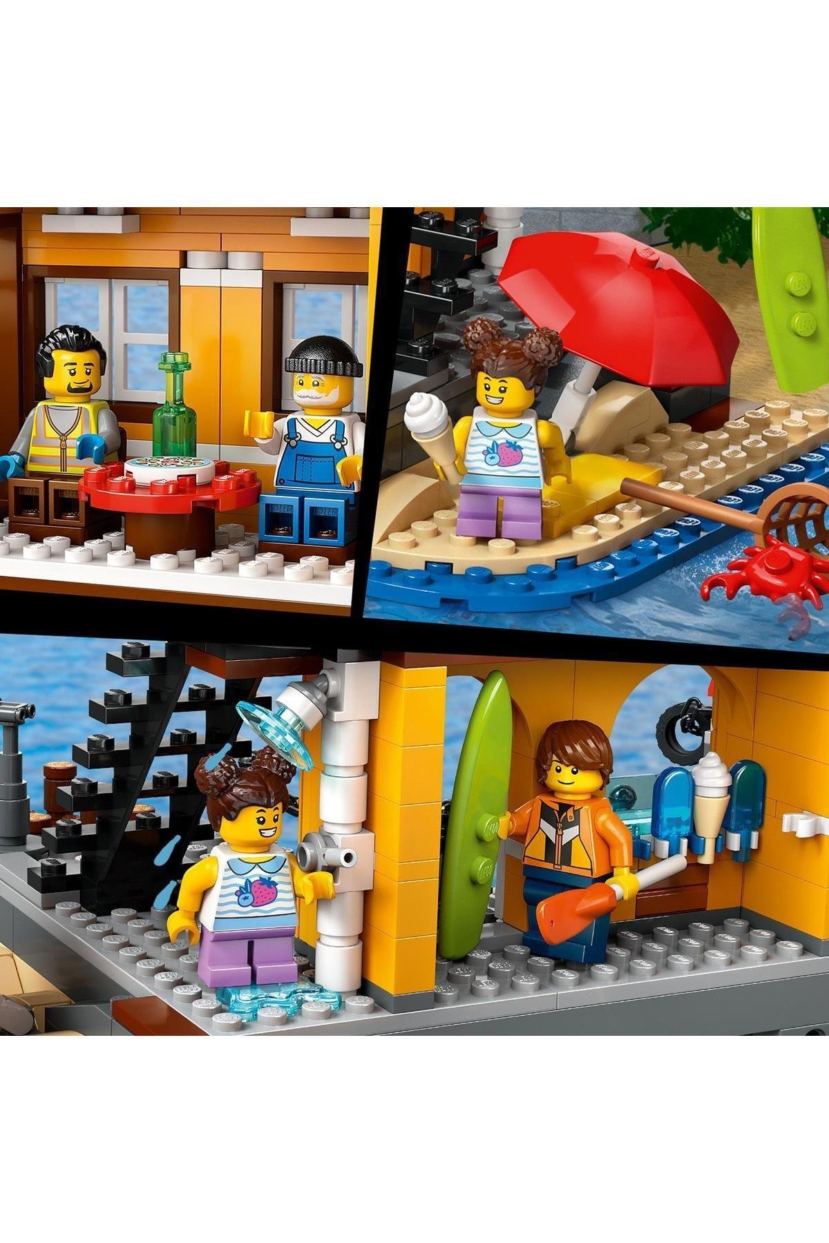 ® City Yük Gemili Liman 60422 - 8 Yaş ve Üzeri Çocuklar için Yaratıcı Oyuncak Yapım Seti-Lego