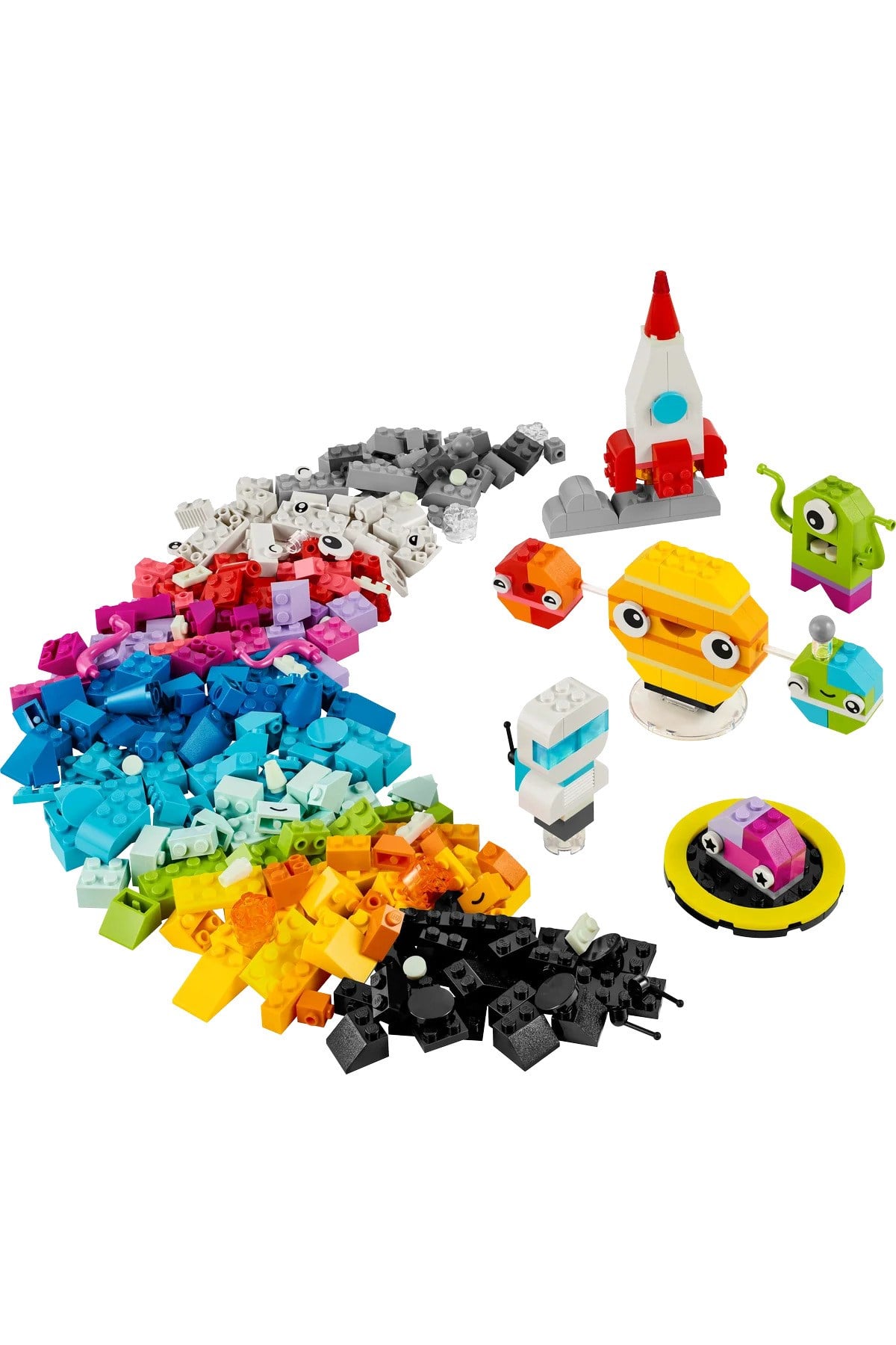 ® Classic Yaratıcı Uzay Gezegenleri 11037 - 4+ Çocuklar için Yaratıcı Oyuncak Yapım Seti (450P)-Lego