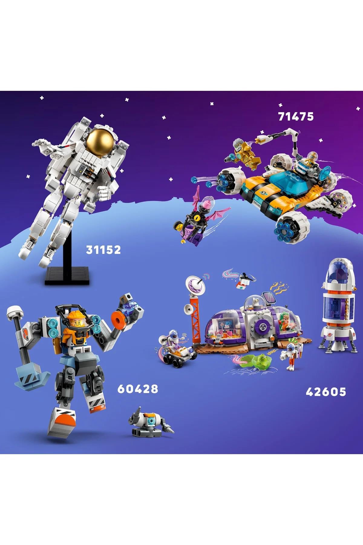 ® Classic Yaratıcı Uzay Gezegenleri 11037 - 4+ Çocuklar için Yaratıcı Oyuncak Yapım Seti (450P)-Lego