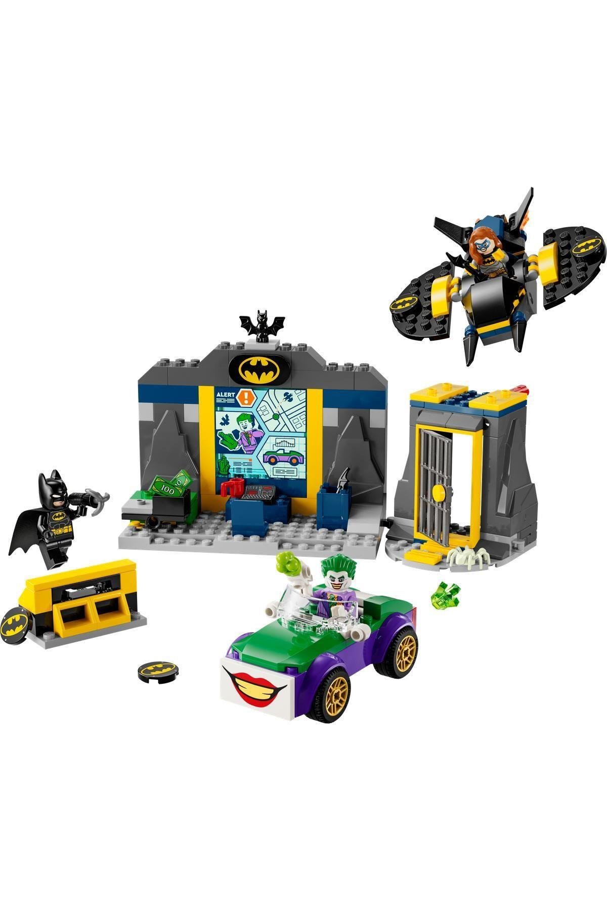 ® DC Batman™: Batman™, Batgirl™ ve Joker™ ile Batcave™ 76272 - 4 Yaş ve Üzeri Set (184 Parça)-Lego