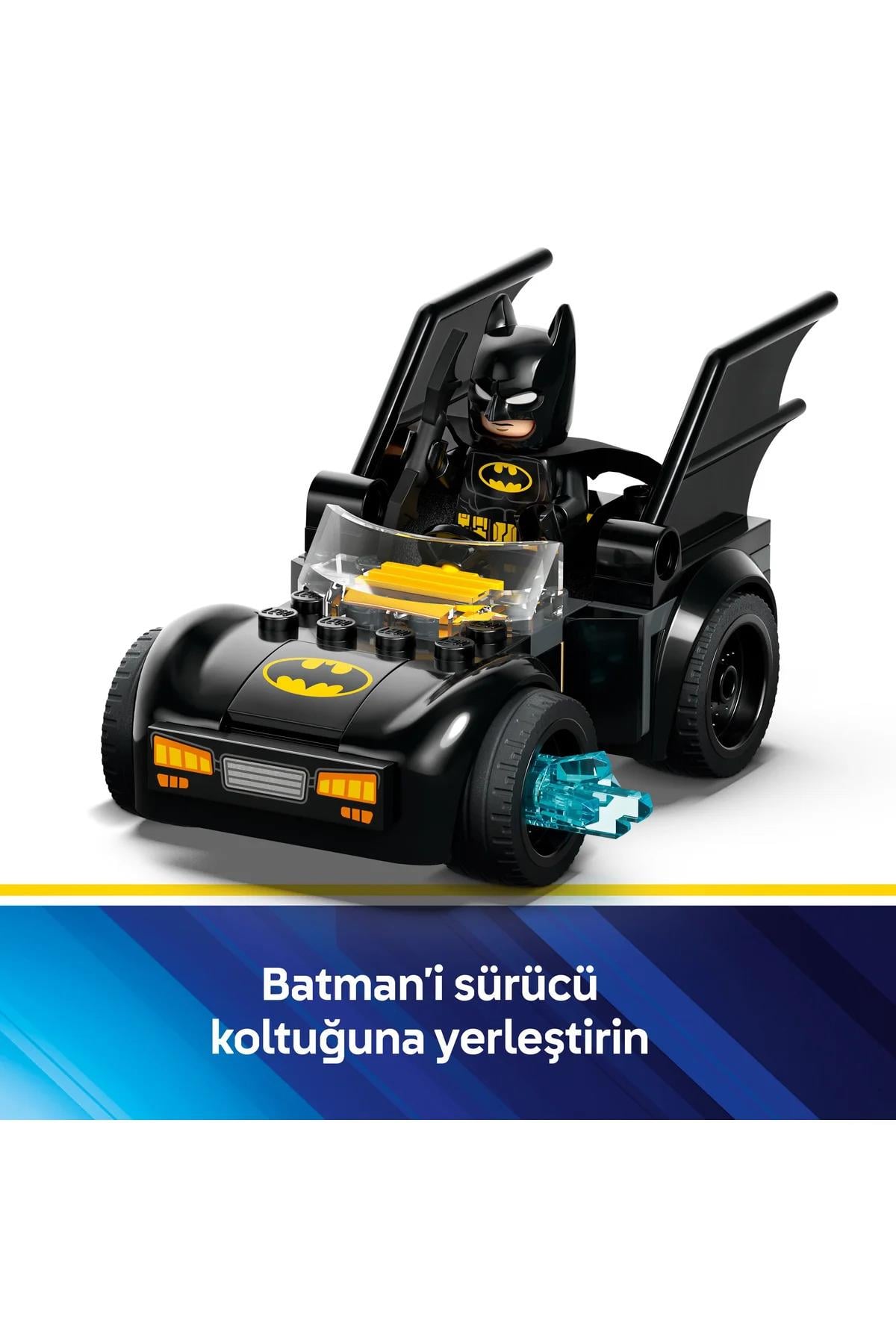 ® DC Batman™: Batman ve Batmobile™, Mr. Freeze™’e Karşı 76301 - 4+ Yaratıcı Oyuncak Yapım Seti (63P)-Lego