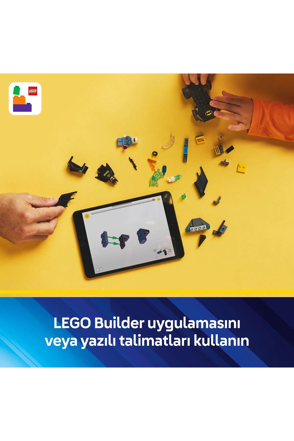 ® DC Batman™: Batman ve Batmobile™, Mr. Freeze™’e Karşı 76301 - 4+ Yaratıcı Oyuncak Yapım Seti (63P)-Lego