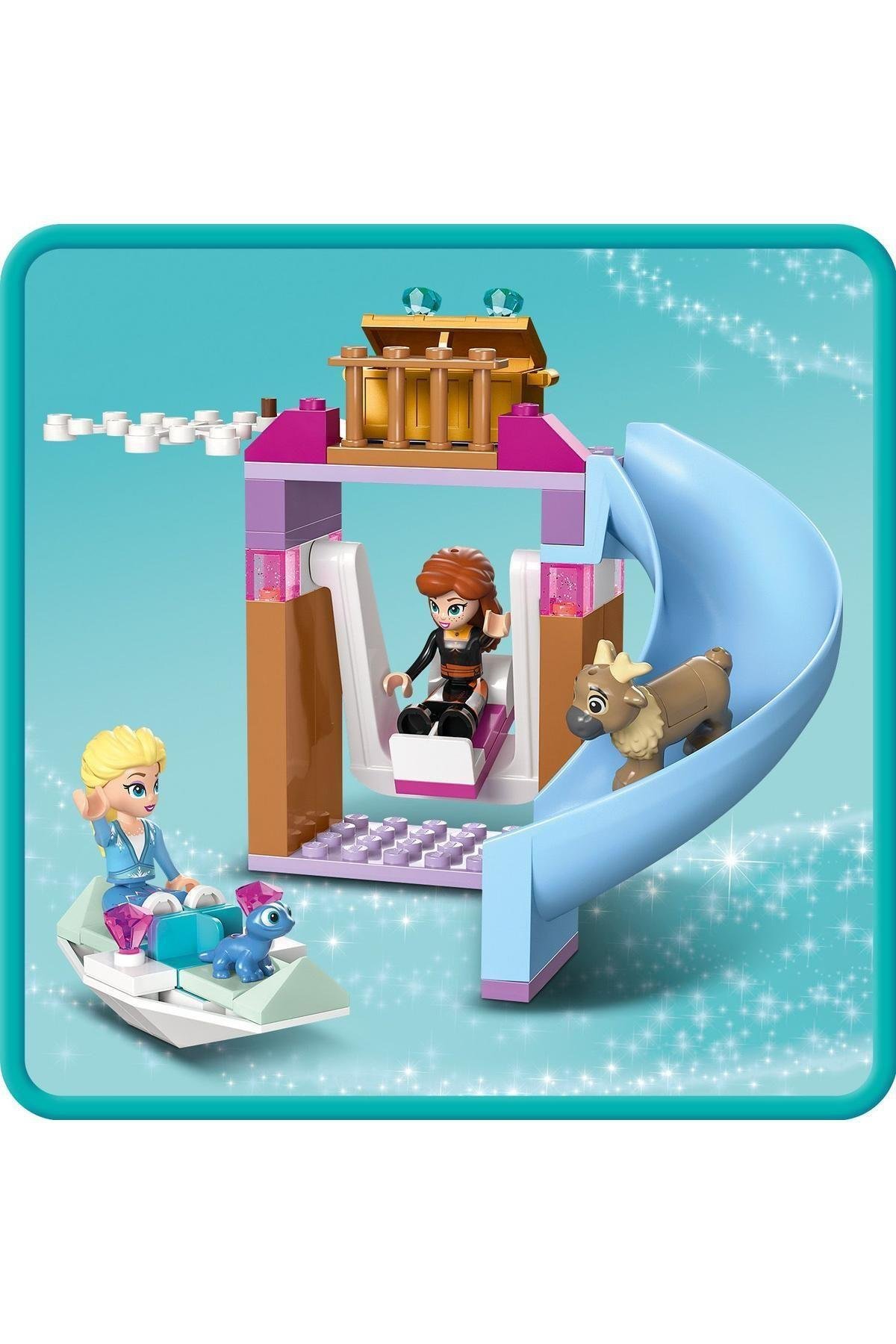 ®  Disney Frozen Elsa’nın Karlar Ülkesi Şatosu 43238 - 4 Yaş+ İçin Yapım Seti (163 Parça)-Lego
