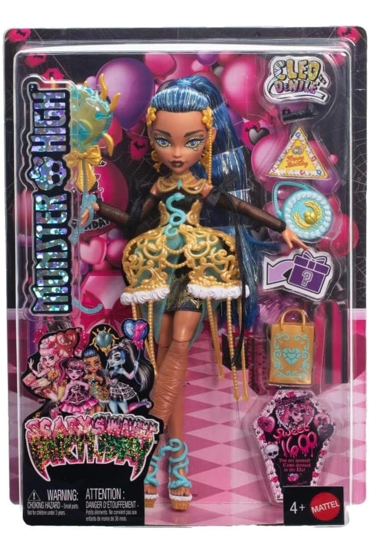 ® DOĞUM GÜNÜ™ CLEO DE NILE™ Bebek Parti elbisesi giyen bebek JBG76-Oyuncak Bebekler