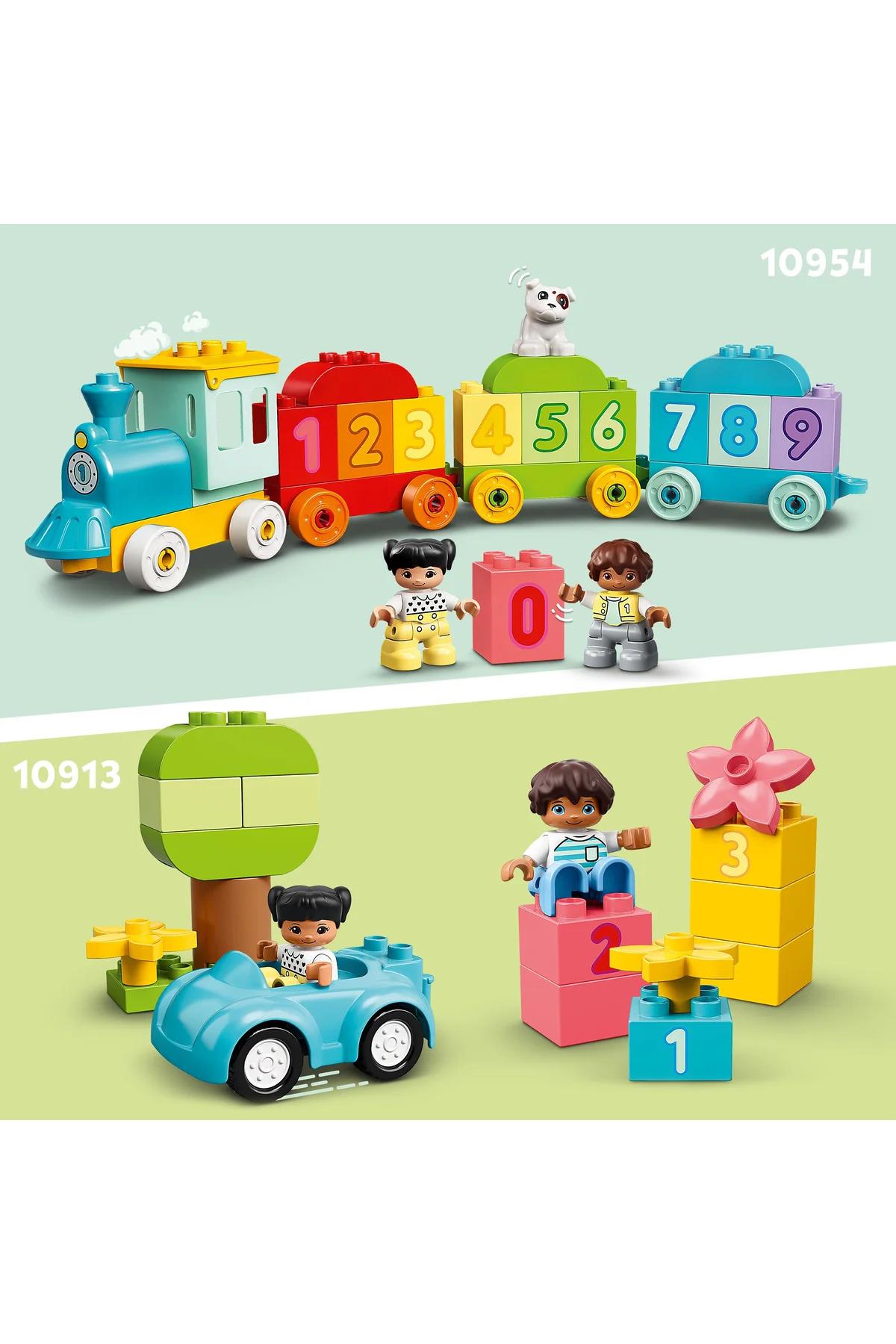 ® DUPLO® Kasabası Alfabe Kamyonu Oyuncağı 10421 - 2+ Çocuklar için Eğitici Oyuncak Yapım Seti (36 P)-Lego