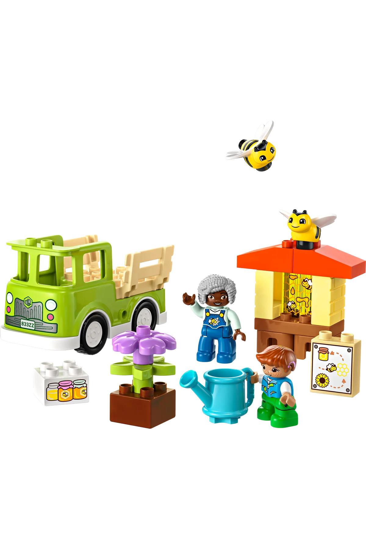 ® DUPLO® Kasabası Arıların ve Arı Kovanlarının Bakımı 10419 - 2+ Eğitici Oyuncak Yapım Seti (22P)-Lego