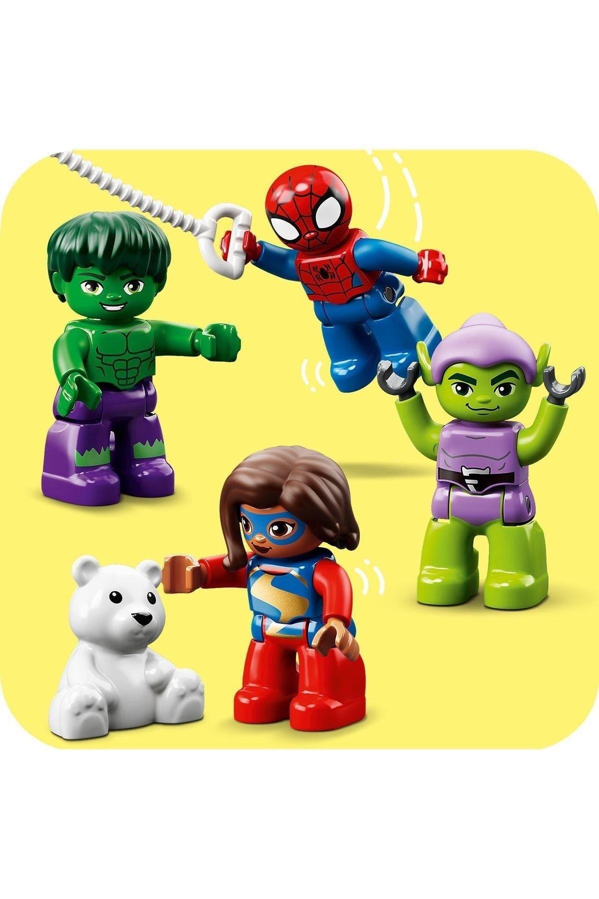 ® DUPLO® Marvel Örümcek Adam ve Arkadaşları: Lunapark Macerası 10963 - Yapım Seti (41 Parça)-Lego