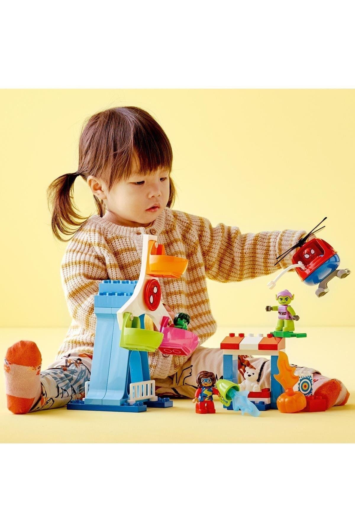 ® DUPLO® Marvel Örümcek Adam ve Arkadaşları: Lunapark Macerası 10963 - Yapım Seti (41 Parça)-Lego