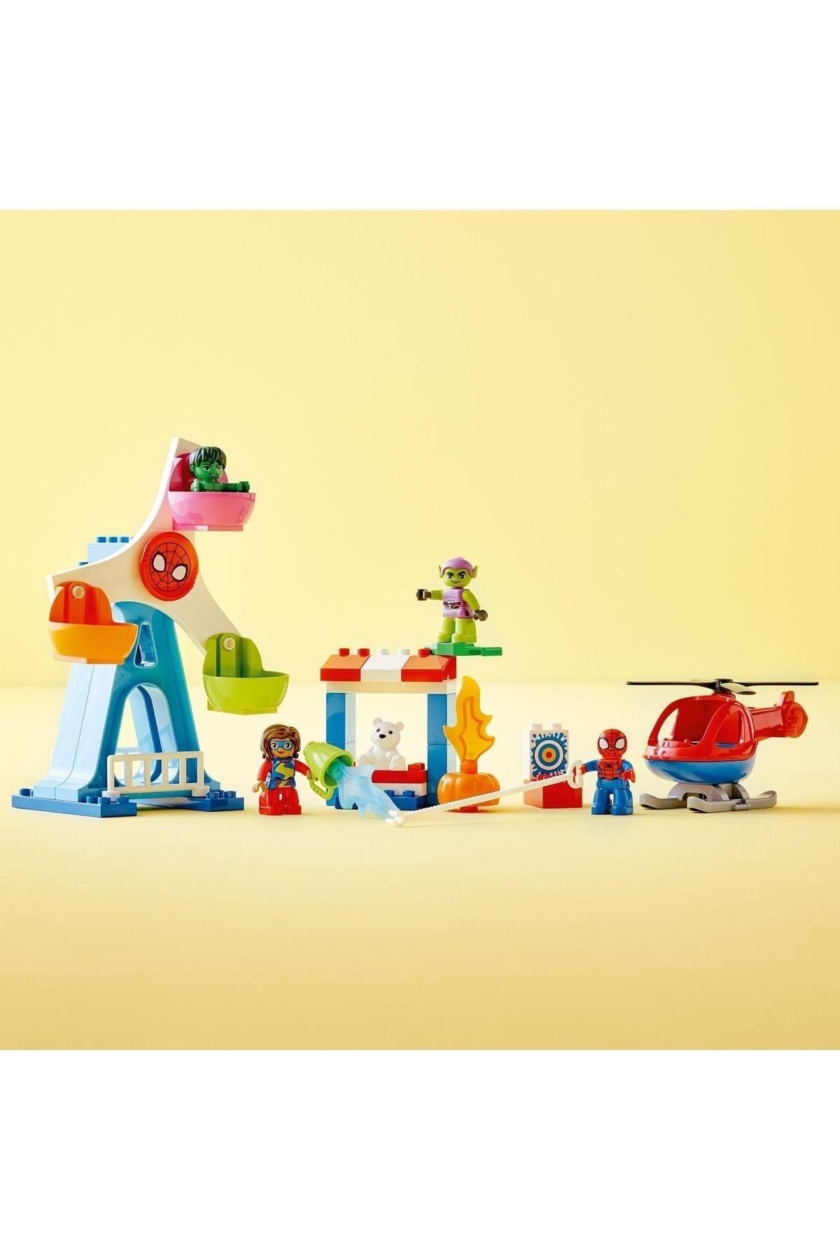 ® DUPLO® Marvel Örümcek Adam ve Arkadaşları: Lunapark Macerası 10963 - Yapım Seti (41 Parça)-Lego