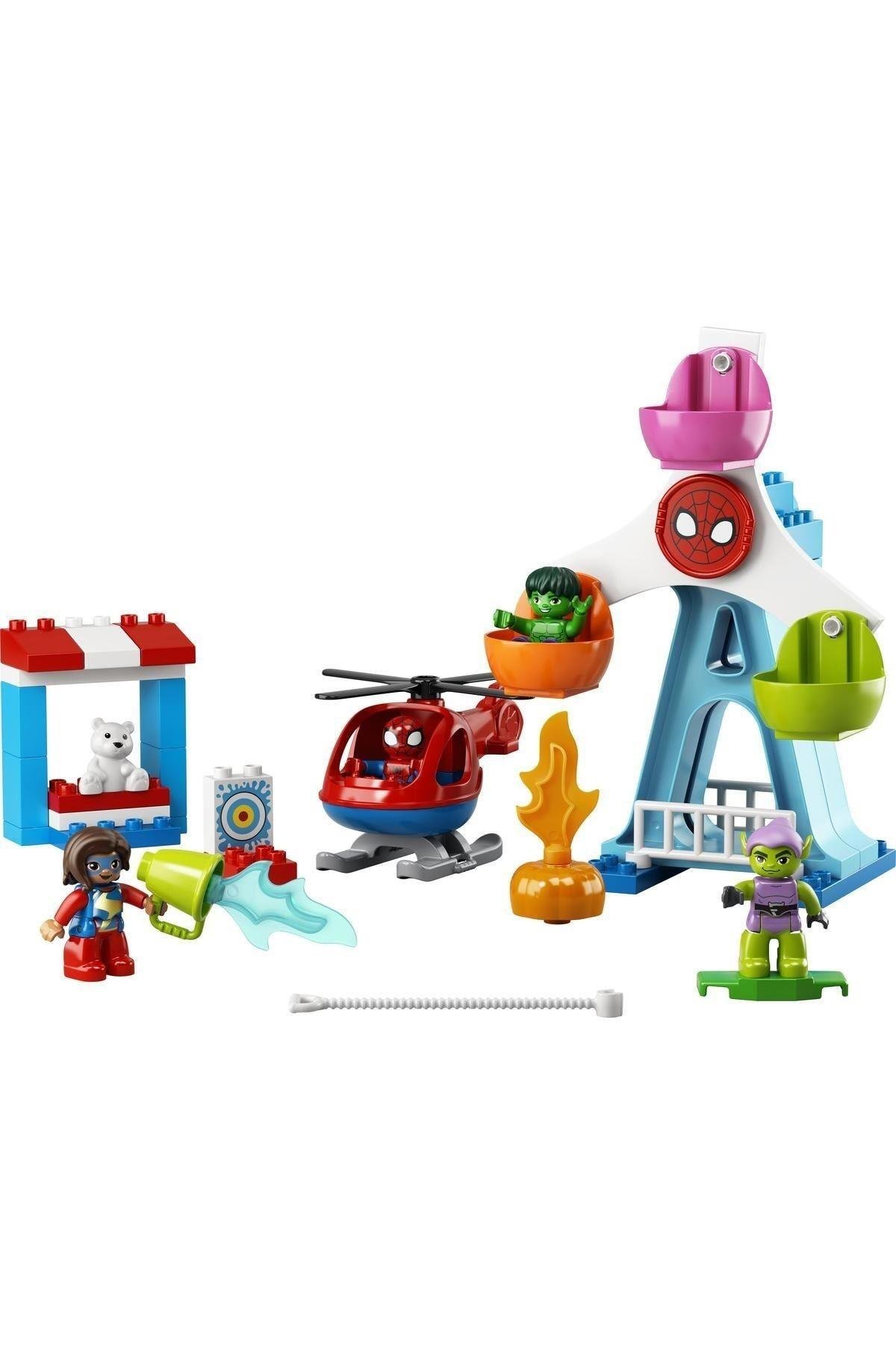 ® DUPLO® Marvel Örümcek Adam ve Arkadaşları: Lunapark Macerası 10963 - Yapım Seti (41 Parça)-Lego