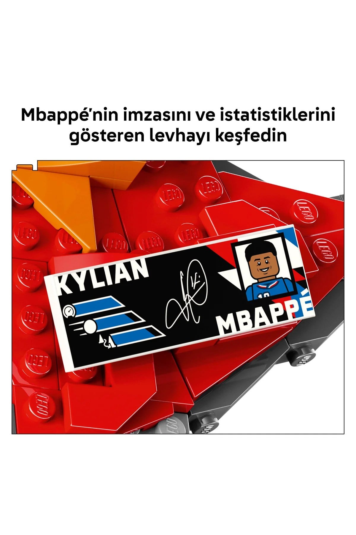 ® Editions Kylian Mbappé – Unutulmaz Futbol Anları 43013 - 10+ için Oyuncak Yapım Seti (490P)-Lego