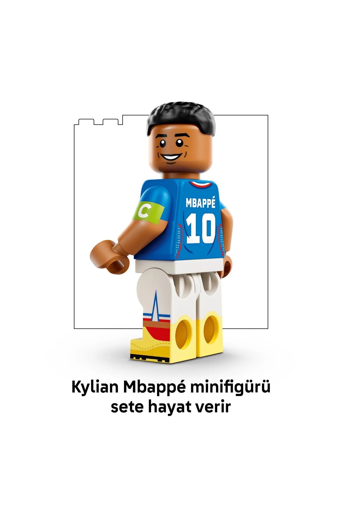 ® Editions Kylian Mbappé – Unutulmaz Futbol Anları 43013 - 10+ için Oyuncak Yapım Seti (490P)-Lego