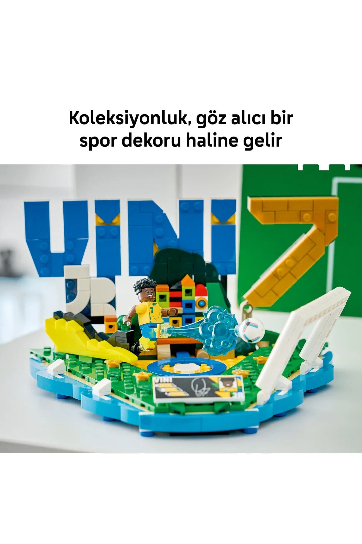 ® Editions Vini Jr. – Unutulmaz Futbol Anları 43027 - 10+ için Oyuncak Yapım Seti (510 Parça)-Lego