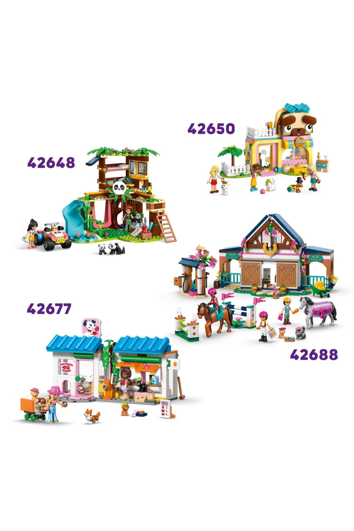 ® Friends At ve Tay Römorku 42695 – 7+ Yaratıcı Oyuncak Yapım Seti (279 Parça)-Lego