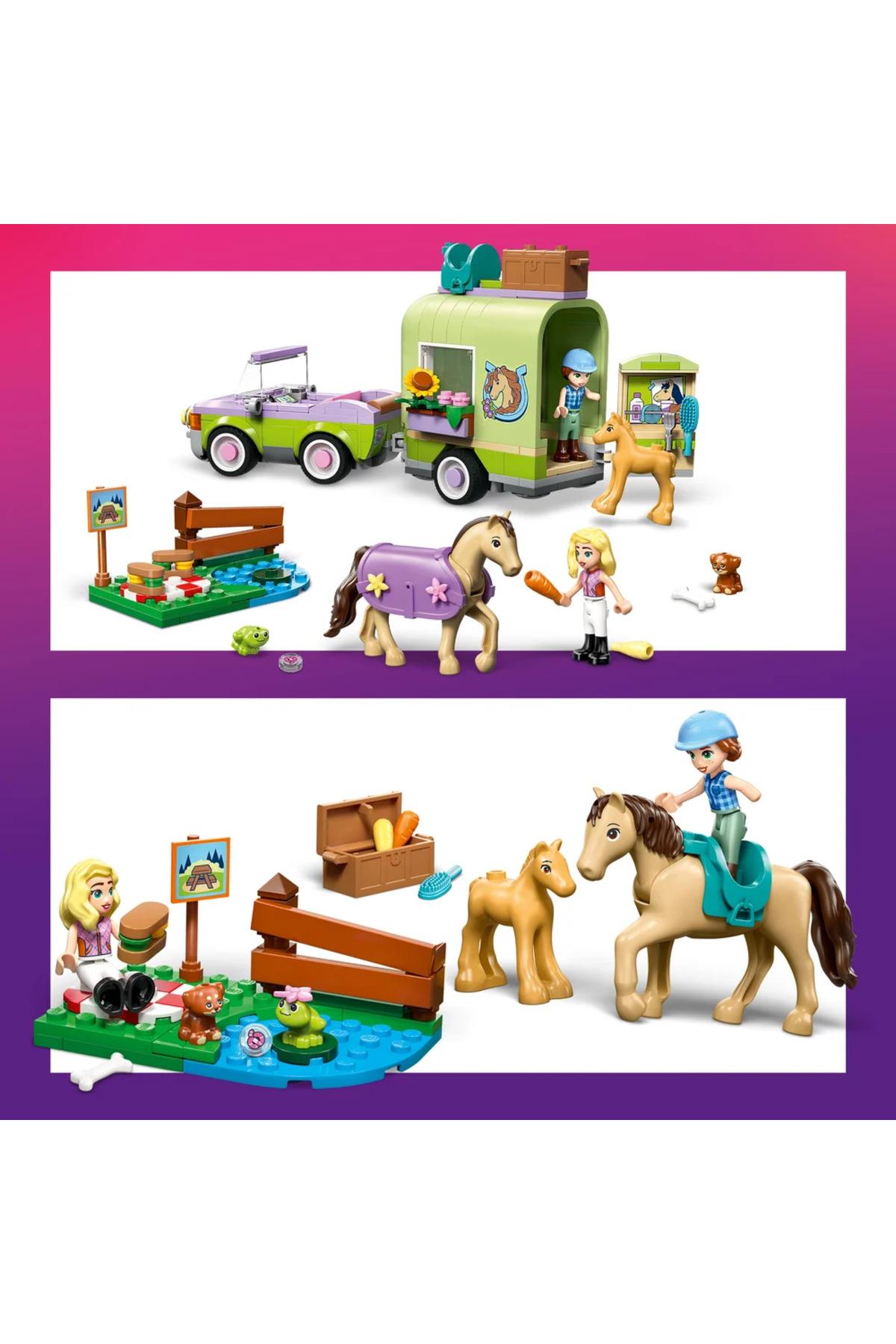 ® Friends At ve Tay Römorku 42695 – 7+ Yaratıcı Oyuncak Yapım Seti (279 Parça)-Lego