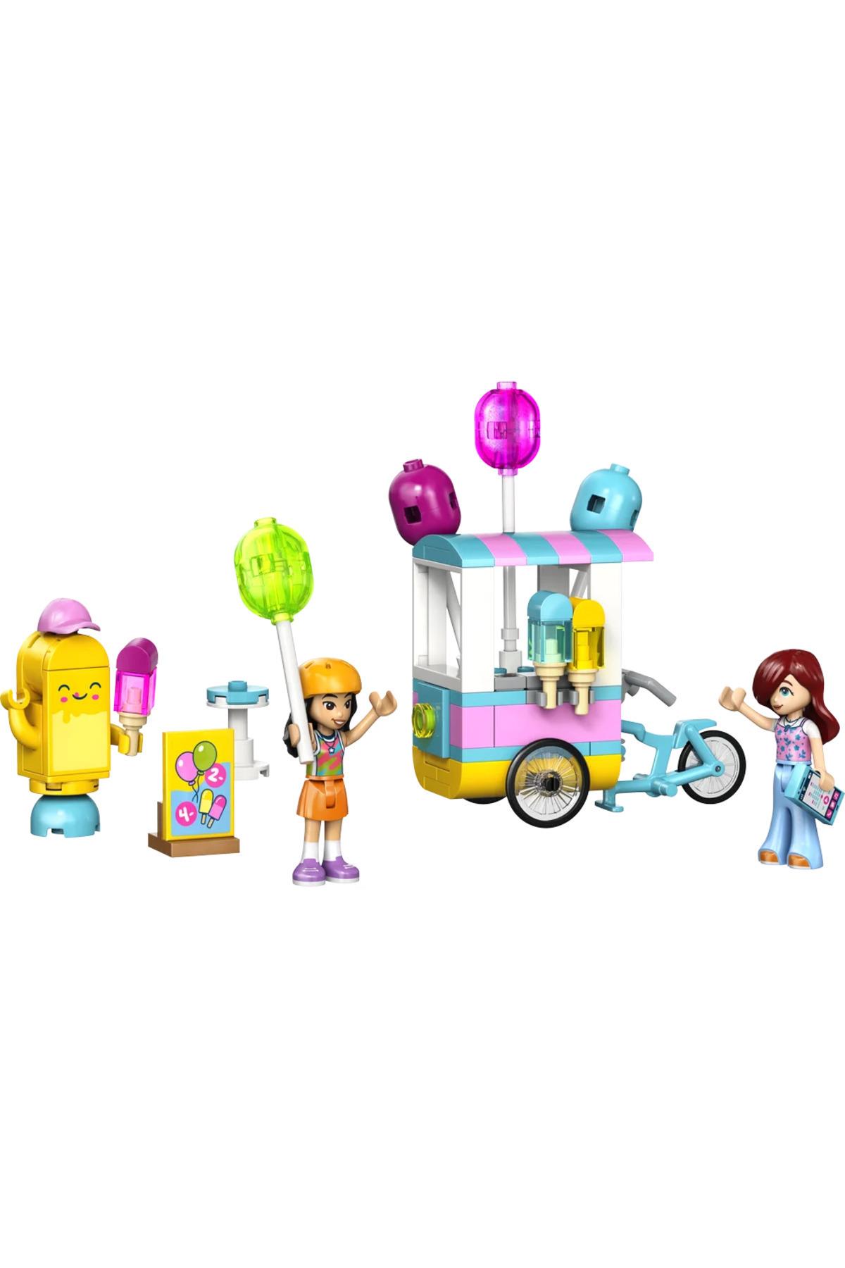 ® Friends Dondurma ve Balon Standı 42692 – 6+ Yaratıcı Oyuncak Yapım Seti (107 Parça)-Lego