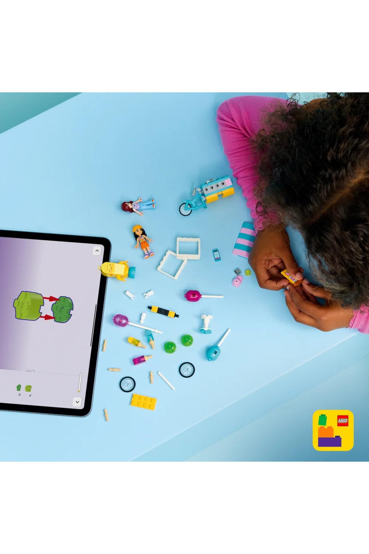 ® Friends Dondurma ve Balon Standı 42692 – 6+ Yaratıcı Oyuncak Yapım Seti (107 Parça)-Lego