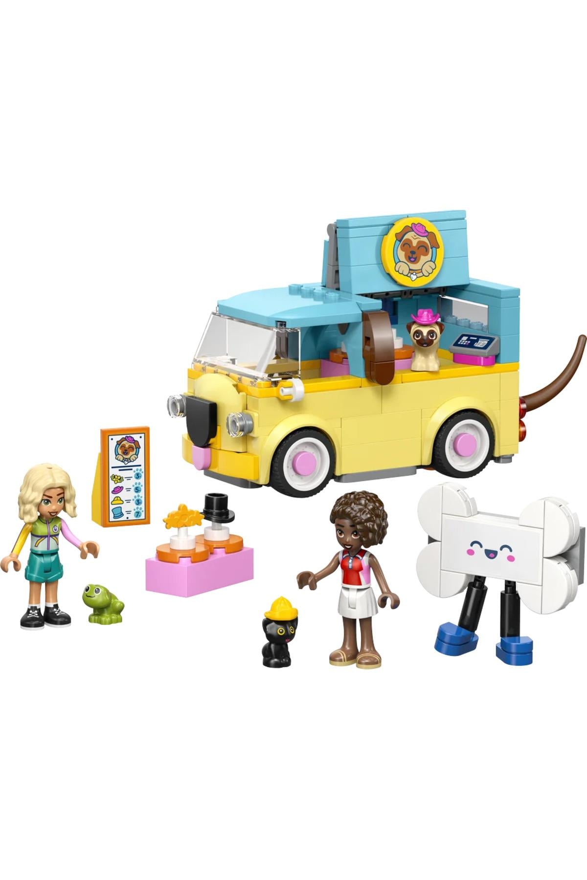 ® Friends Evcil Hayvan Aksesuar Kamyoneti 42678 – 6+ Yaratıcı Oyuncak Yapım Seti (237 Parça)-Lego