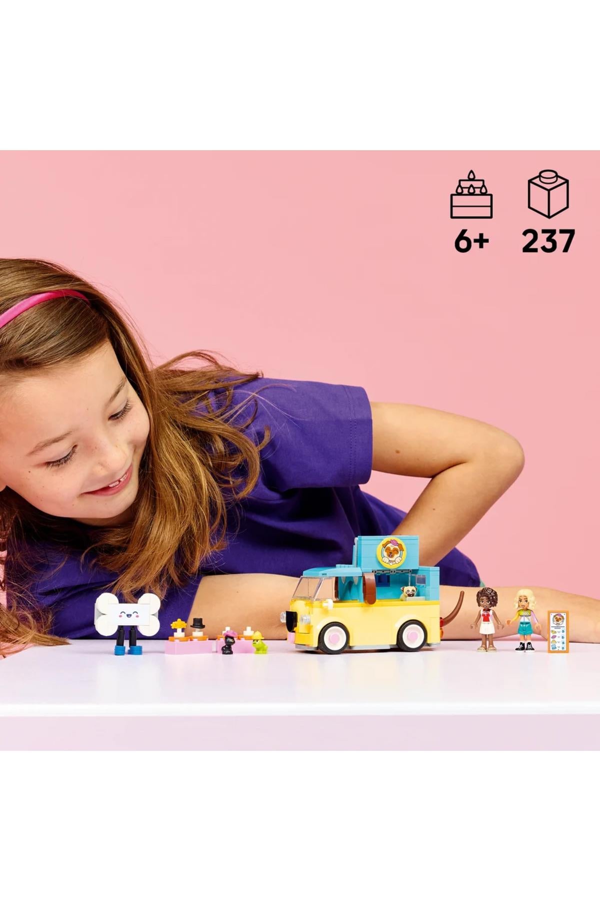 ® Friends Evcil Hayvan Aksesuar Kamyoneti 42678 – 6+ Yaratıcı Oyuncak Yapım Seti (237 Parça)-Lego