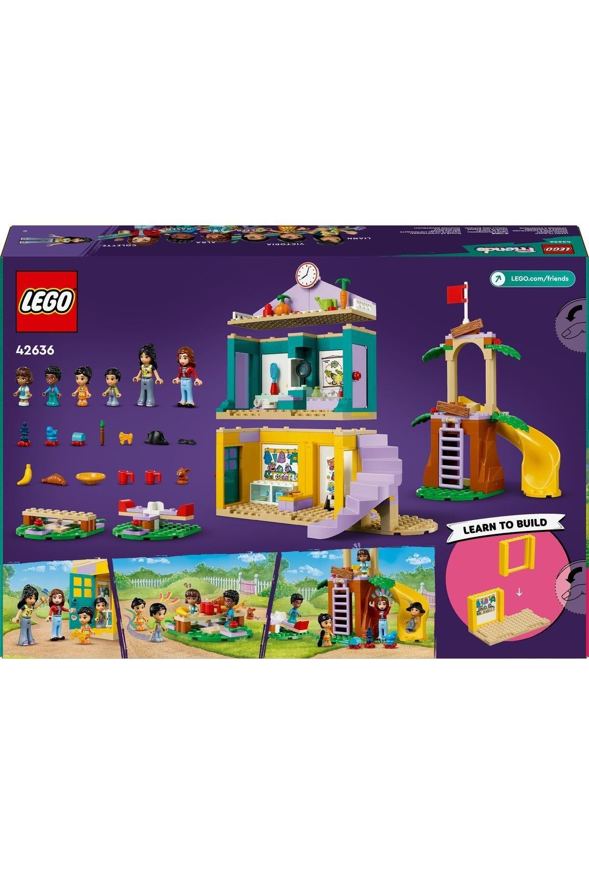 ® Friends Heartlake City Anaokulu 42636 - 4 Yaş ve Üzeri için Oyuncak Yapım Seti (239 Parça)-Lego