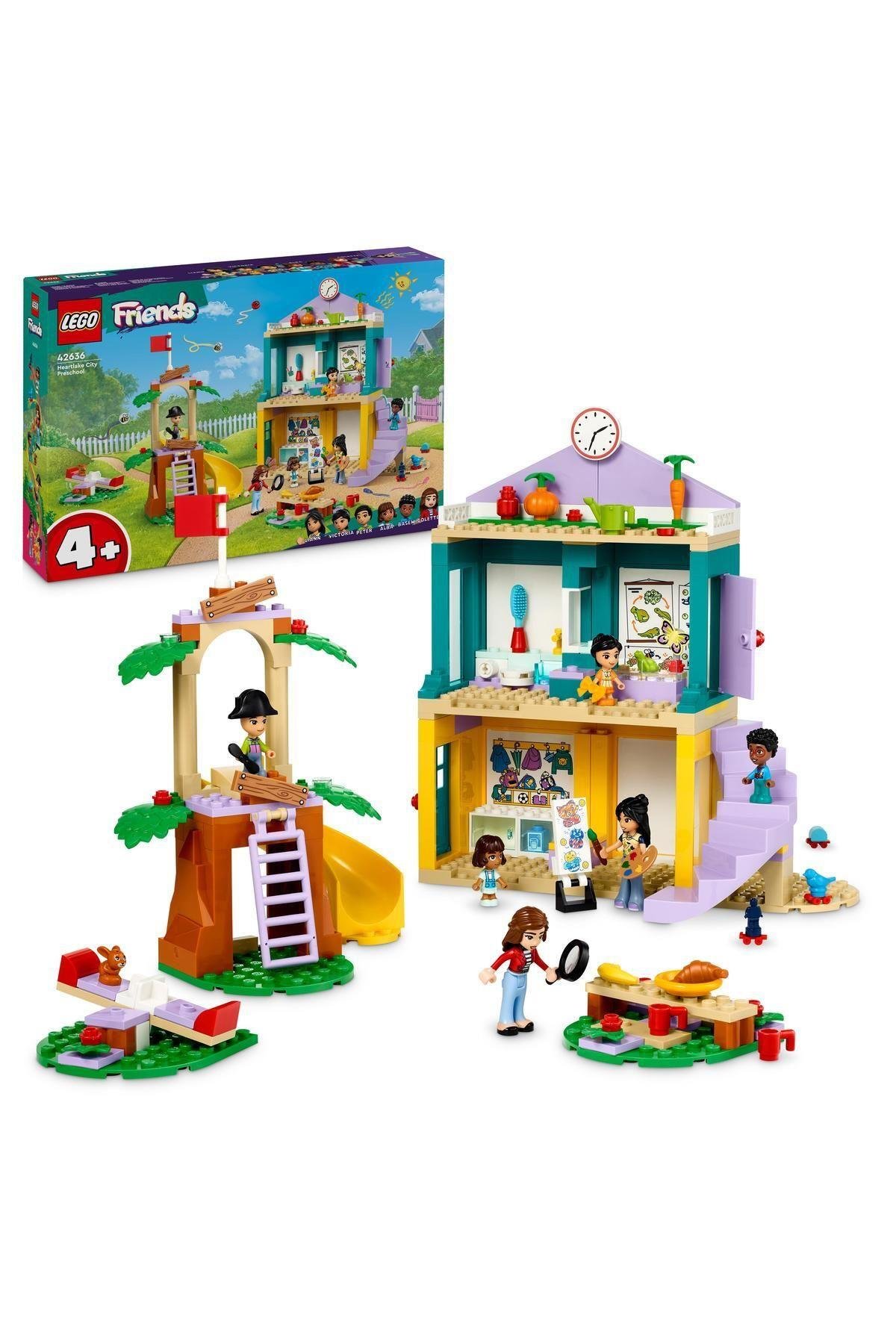 ® Friends Heartlake City Anaokulu 42636 - 4 Yaş ve Üzeri için Oyuncak Yapım Seti (239 Parça)-Lego