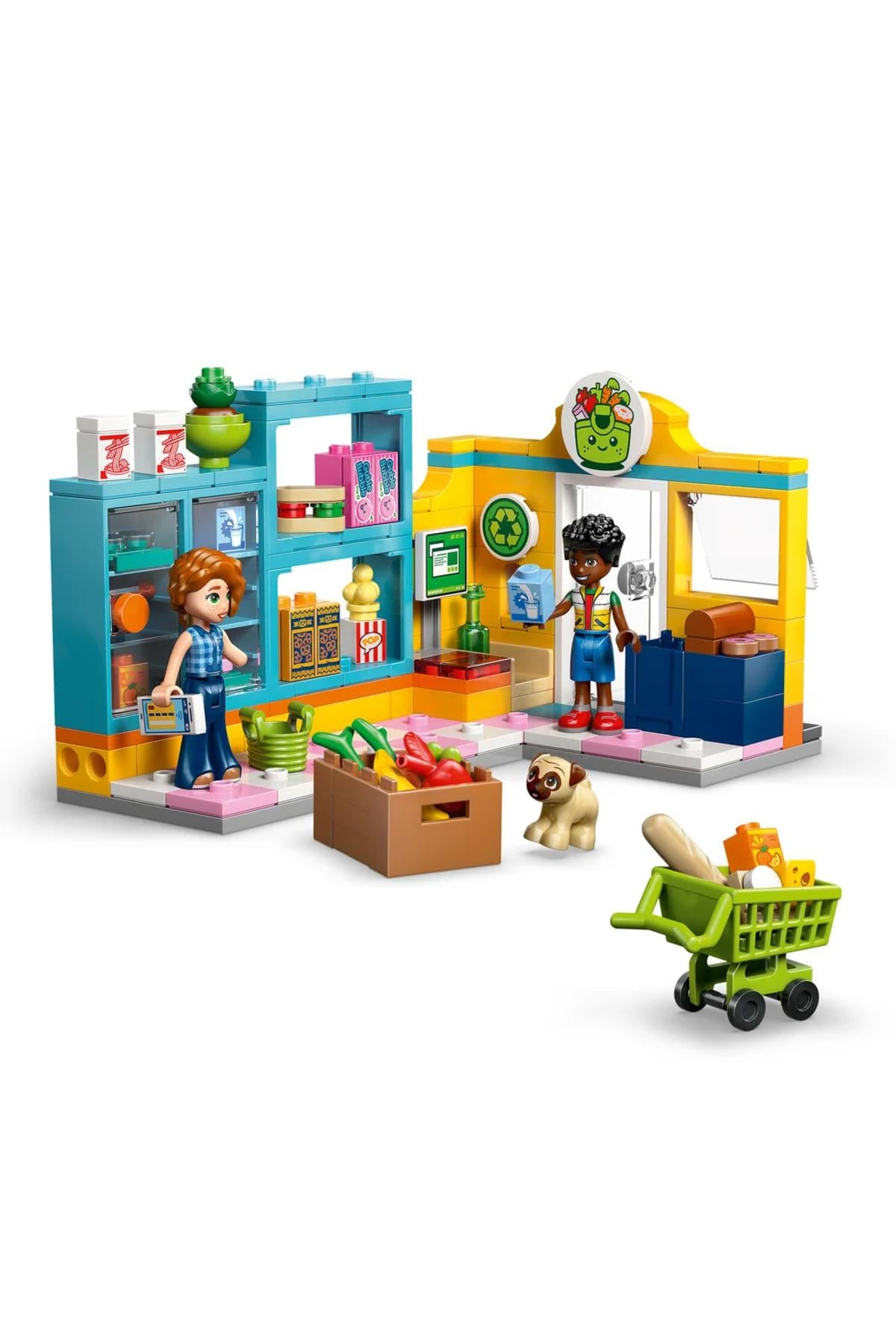 ® Friends Heartlake Şehri Marketi 42680 – 5+ Yaratıcı Oyuncak Yapım Seti (176 Parça)-Lego