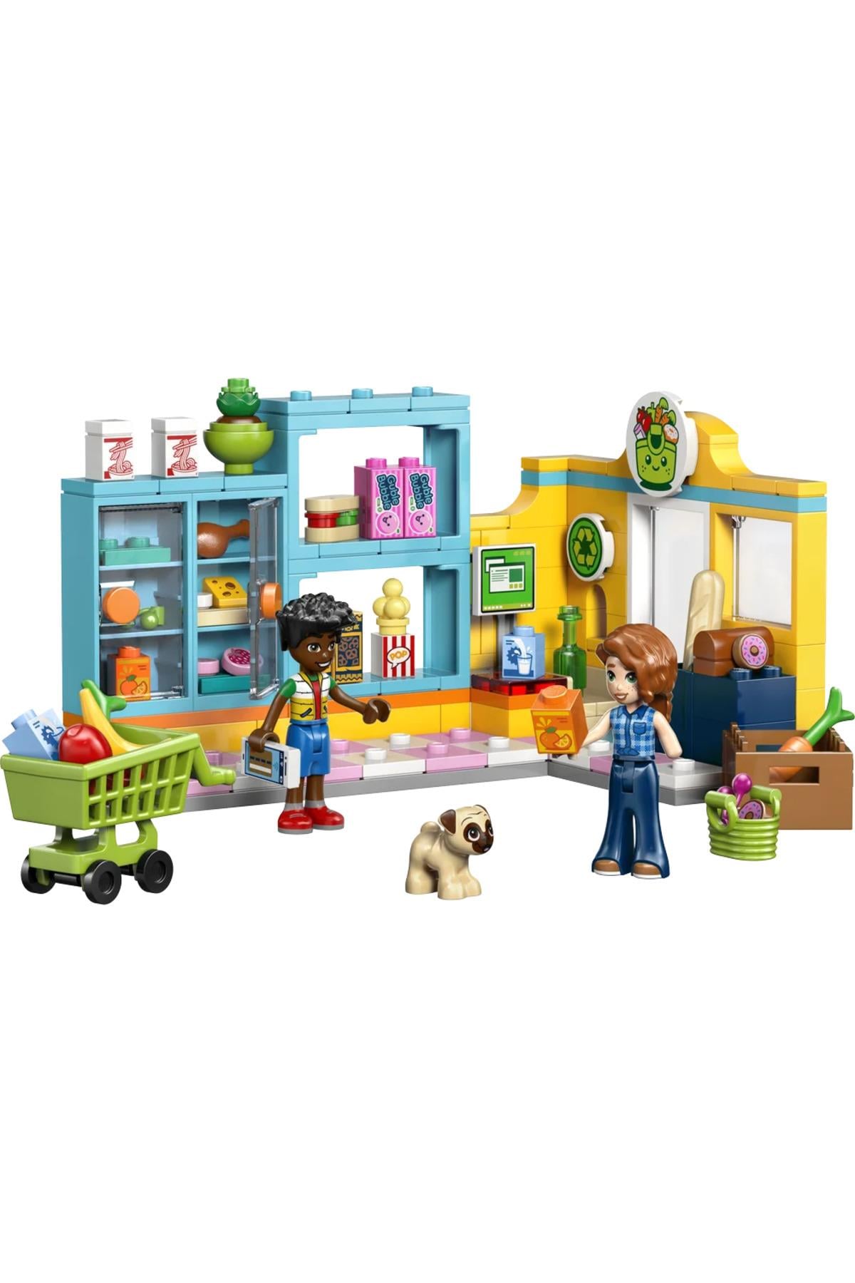 ® Friends Heartlake Şehri Marketi 42680 – 5+ Yaratıcı Oyuncak Yapım Seti (176 Parça)-Lego