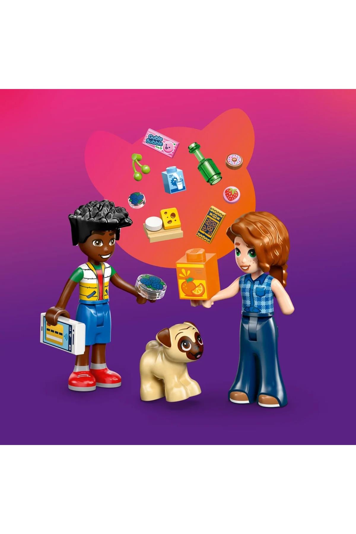 ® Friends Heartlake Şehri Marketi 42680 – 5+ Yaratıcı Oyuncak Yapım Seti (176 Parça)-Lego