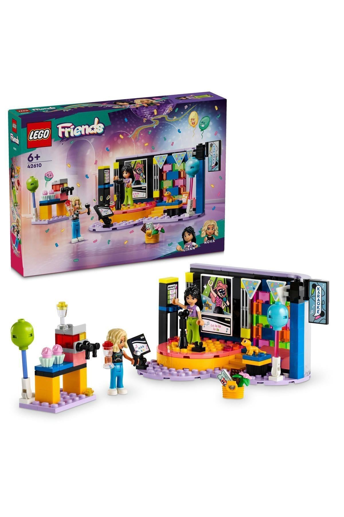 ® Friends Karaoke Müzik Partisi 42610  - 6 Yaş ve Üzeri İçin Yapım Seti (196 Parça)-Lego