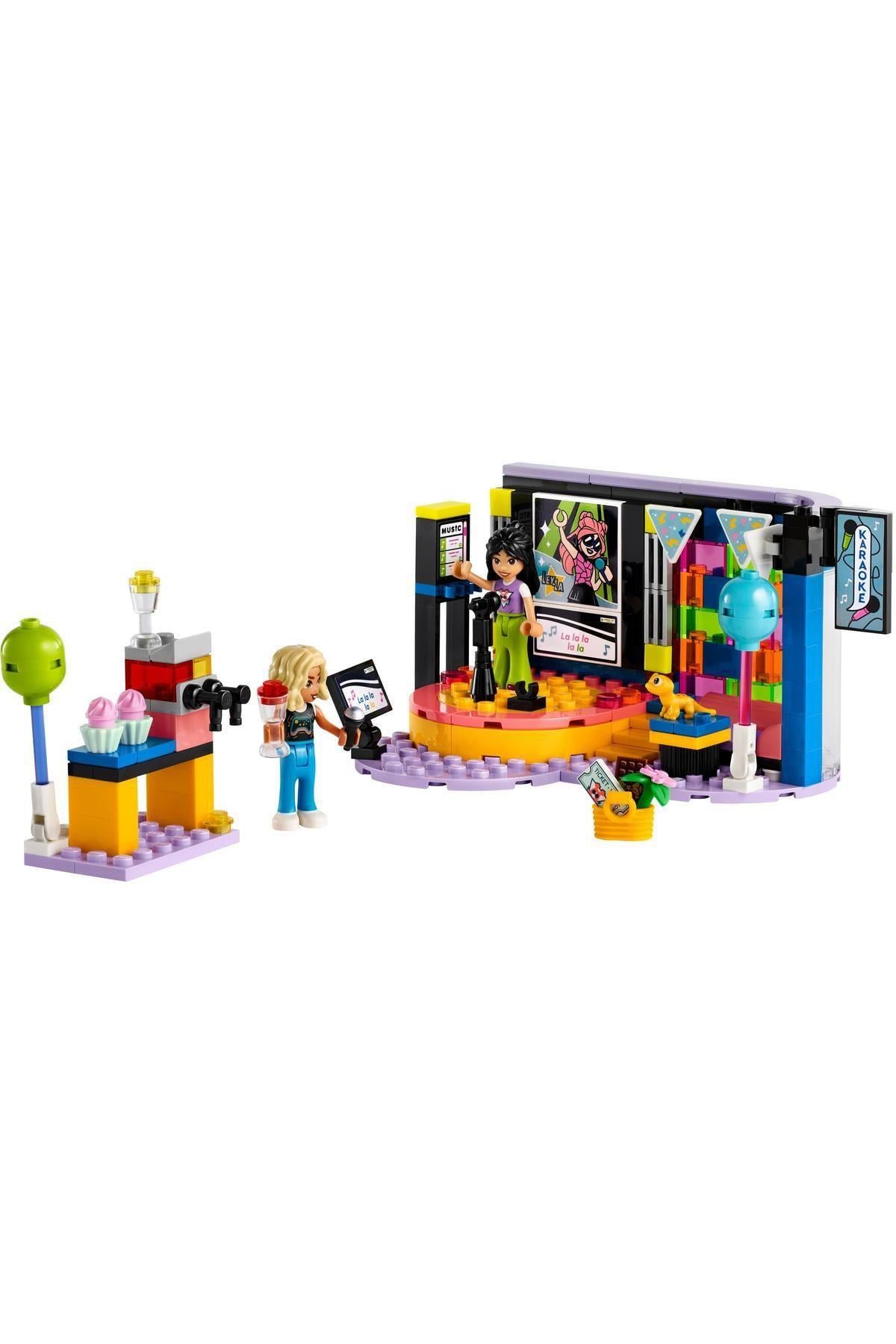 ® Friends Karaoke Müzik Partisi 42610  - 6 Yaş ve Üzeri İçin Yapım Seti (196 Parça)-Lego