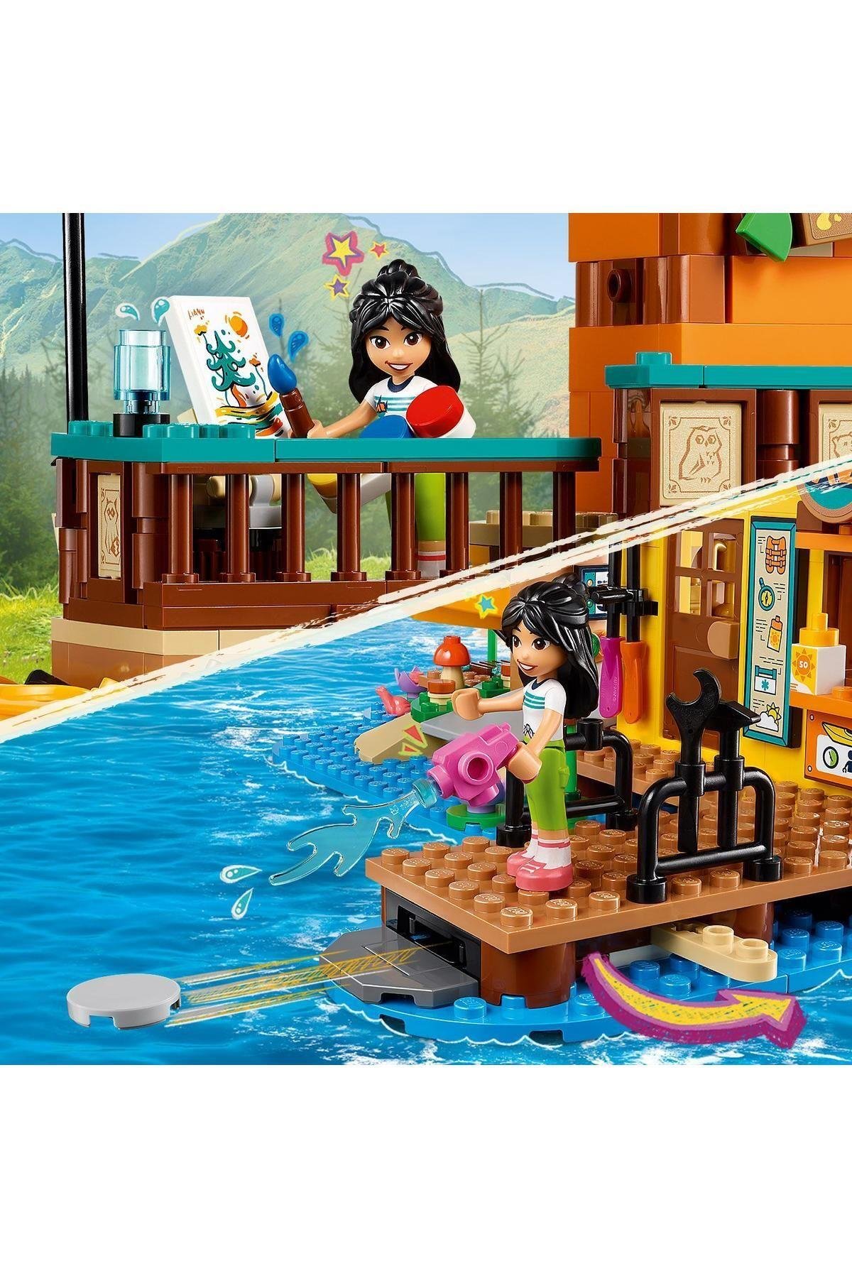 ® Friends Macera Kampı Su Sporları 42626 - 7 Yaş ve Üzeri Yapım Seti (628 Parça)-Lego