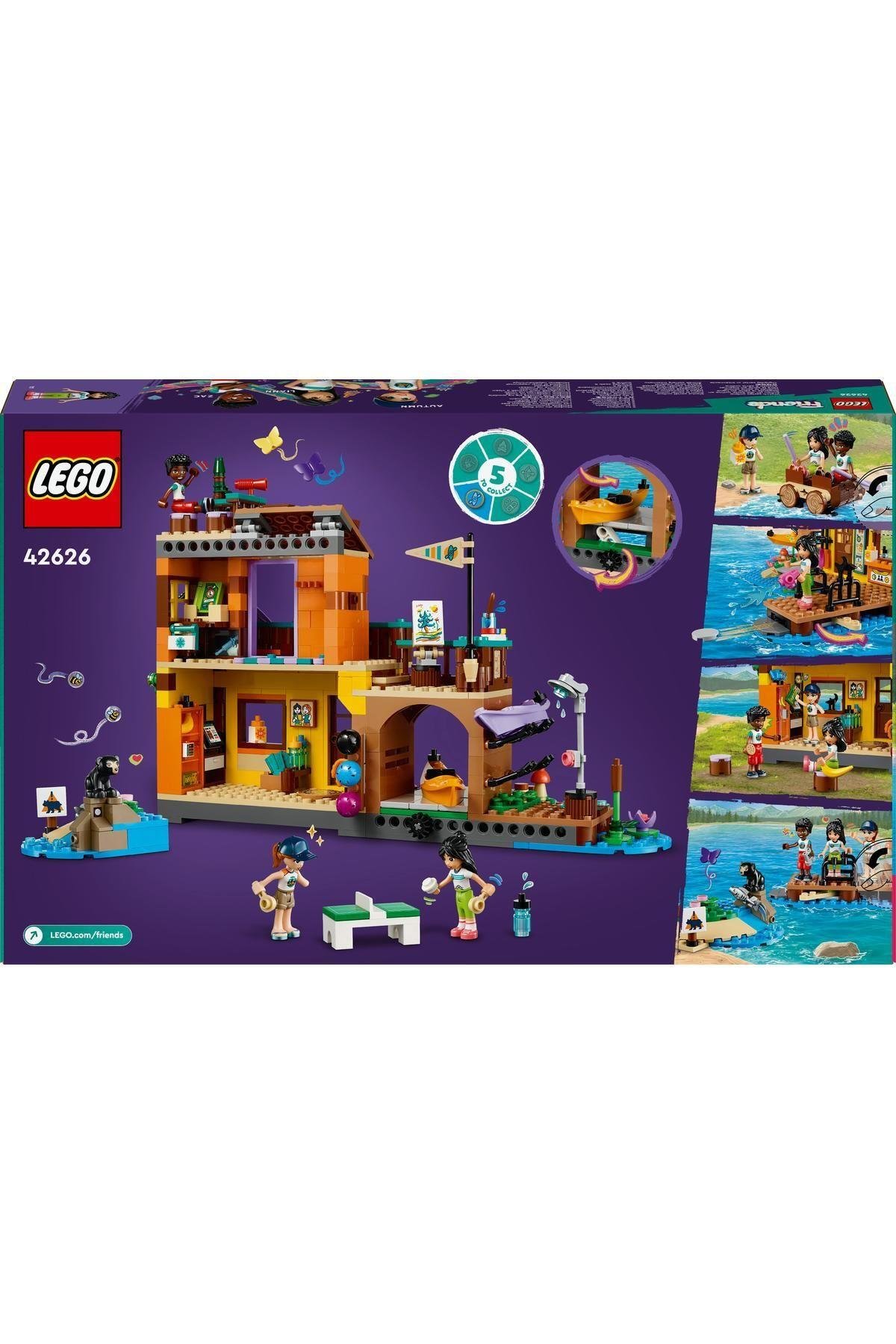 ® Friends Macera Kampı Su Sporları 42626 - 7 Yaş ve Üzeri Yapım Seti (628 Parça)-Lego