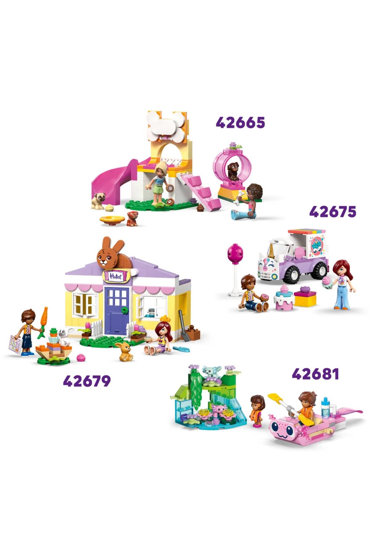® Friends Veteriner Kliniği 42696 – 4+ Yaratıcı Oyuncak Yapım Seti (141 Parça)-Lego