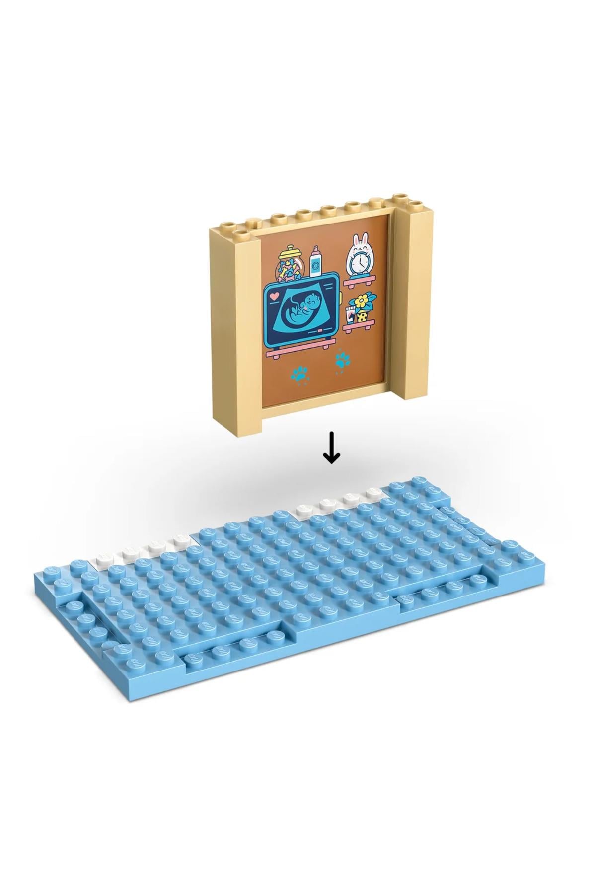 ® Friends Veteriner Kliniği 42696 – 4+ Yaratıcı Oyuncak Yapım Seti (141 Parça)-Lego